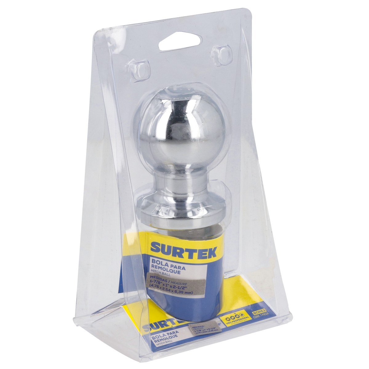 Bola de arrastre para remolque 1-7/8" x 1" Surtek - Imagen 2