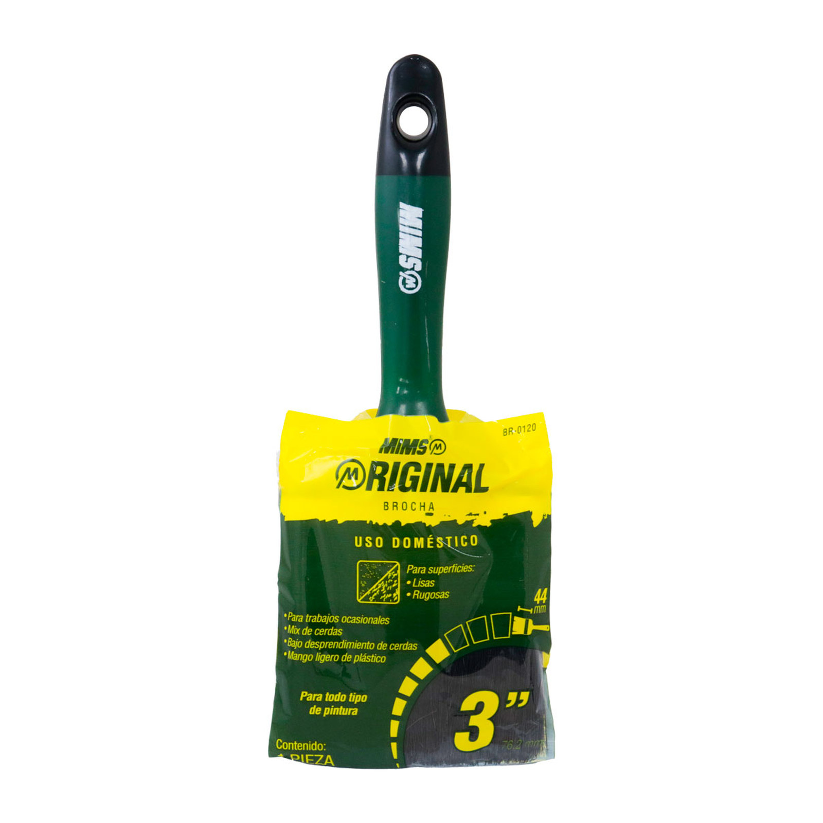 BROCHA ORIGINAL USO DOMESTICO 3" X 44 MM (Precio x Pza) - Imagen 2