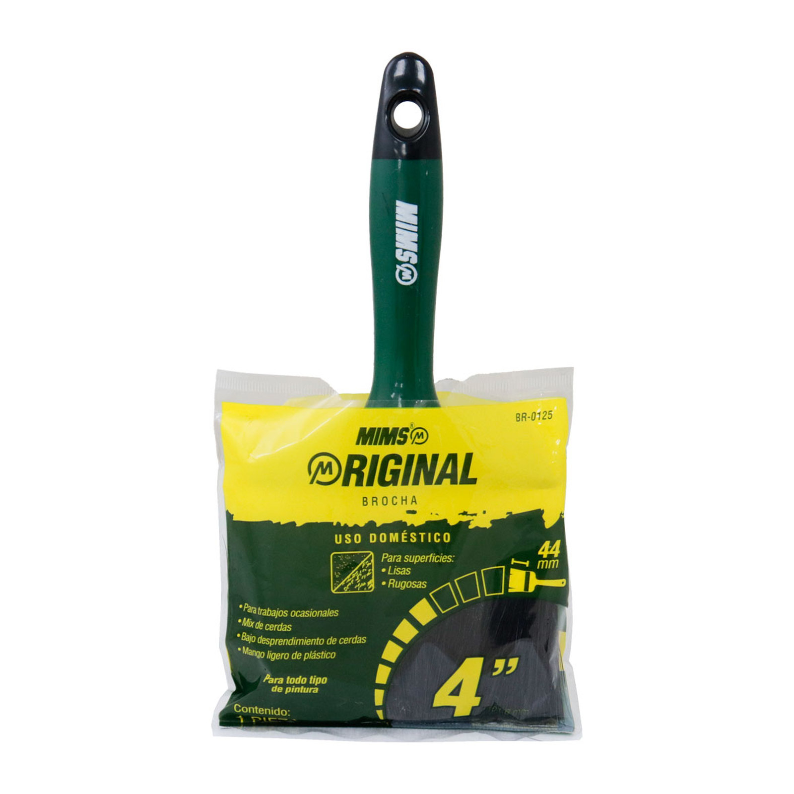 BROCHA ORIGINAL USO DOMESTICO 4" X 44 MM (Precio x Pza) - Imagen 2