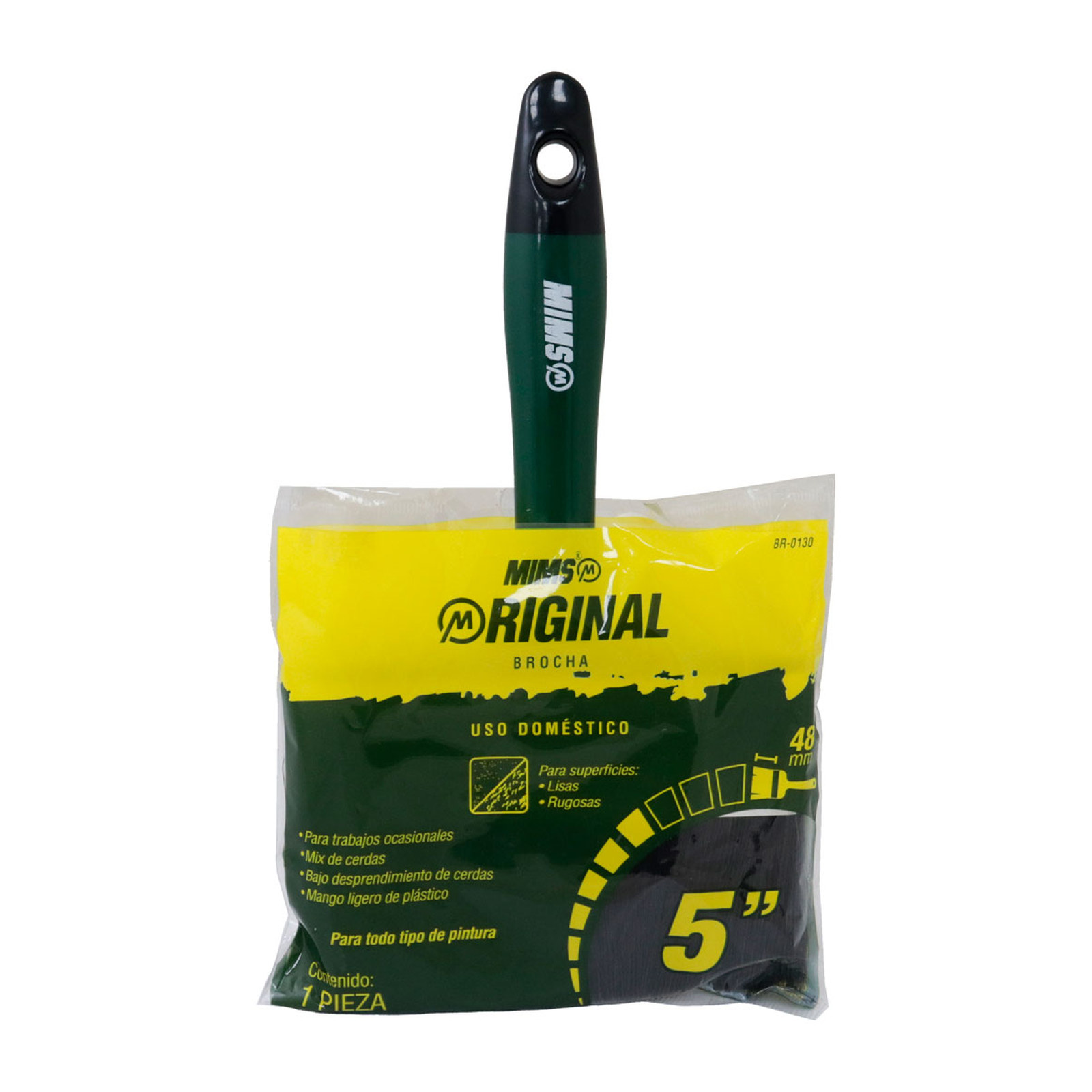 BROCHA ORIGINAL USO DOMESTICO 5" X 48 MM (Precio x Pza) - Imagen 2