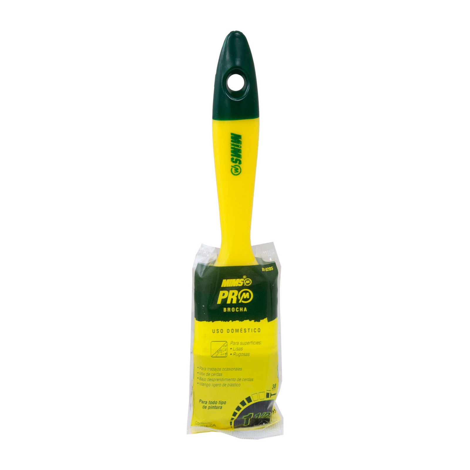 BROCHA PRO USO DOMESTICO 1-1/2" X 38 MM (Precio x Pza) - Imagen 2