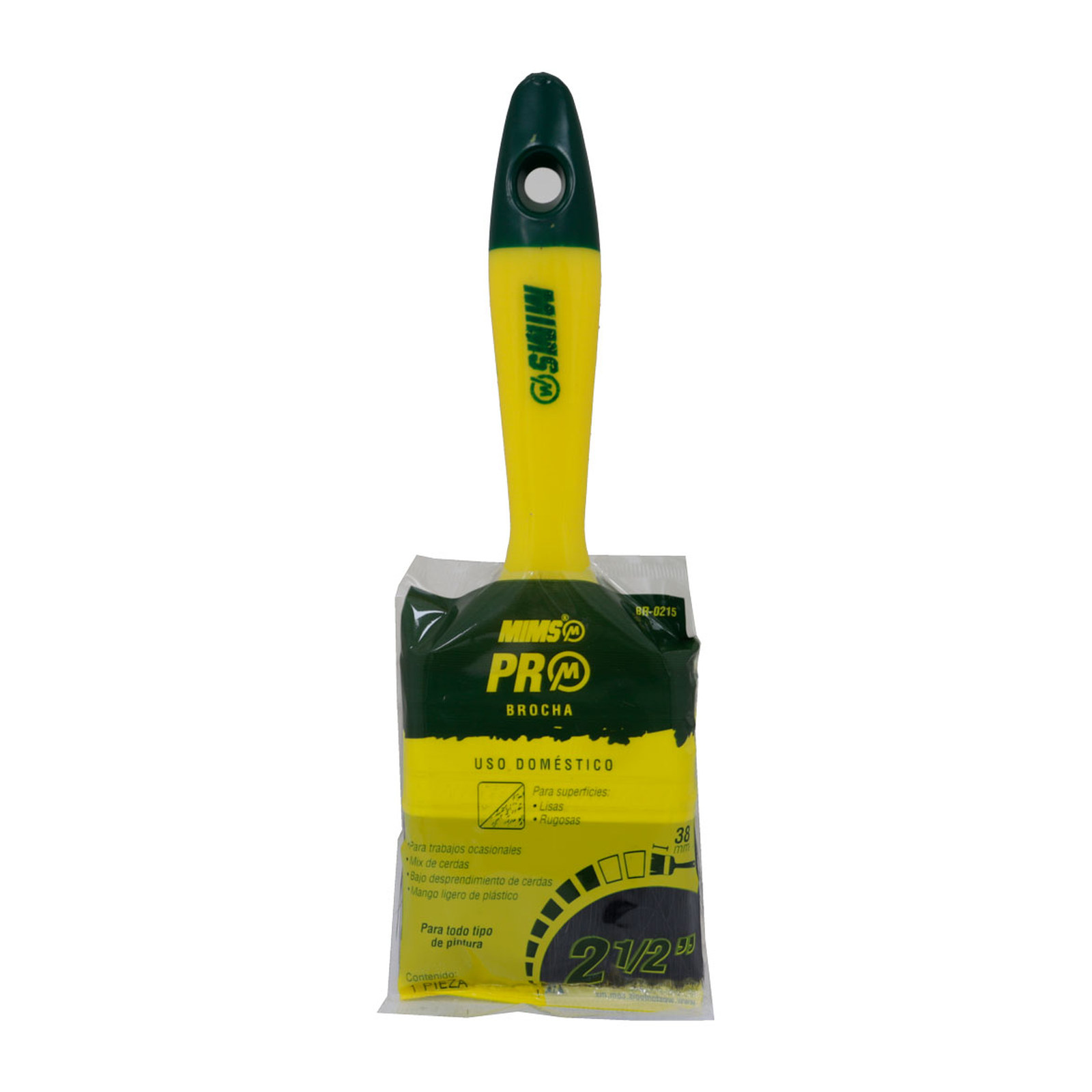 BROCHA PRO USO DOMESTICO 2-1/2" X 38 MM (Precio x Pza) - Imagen 2