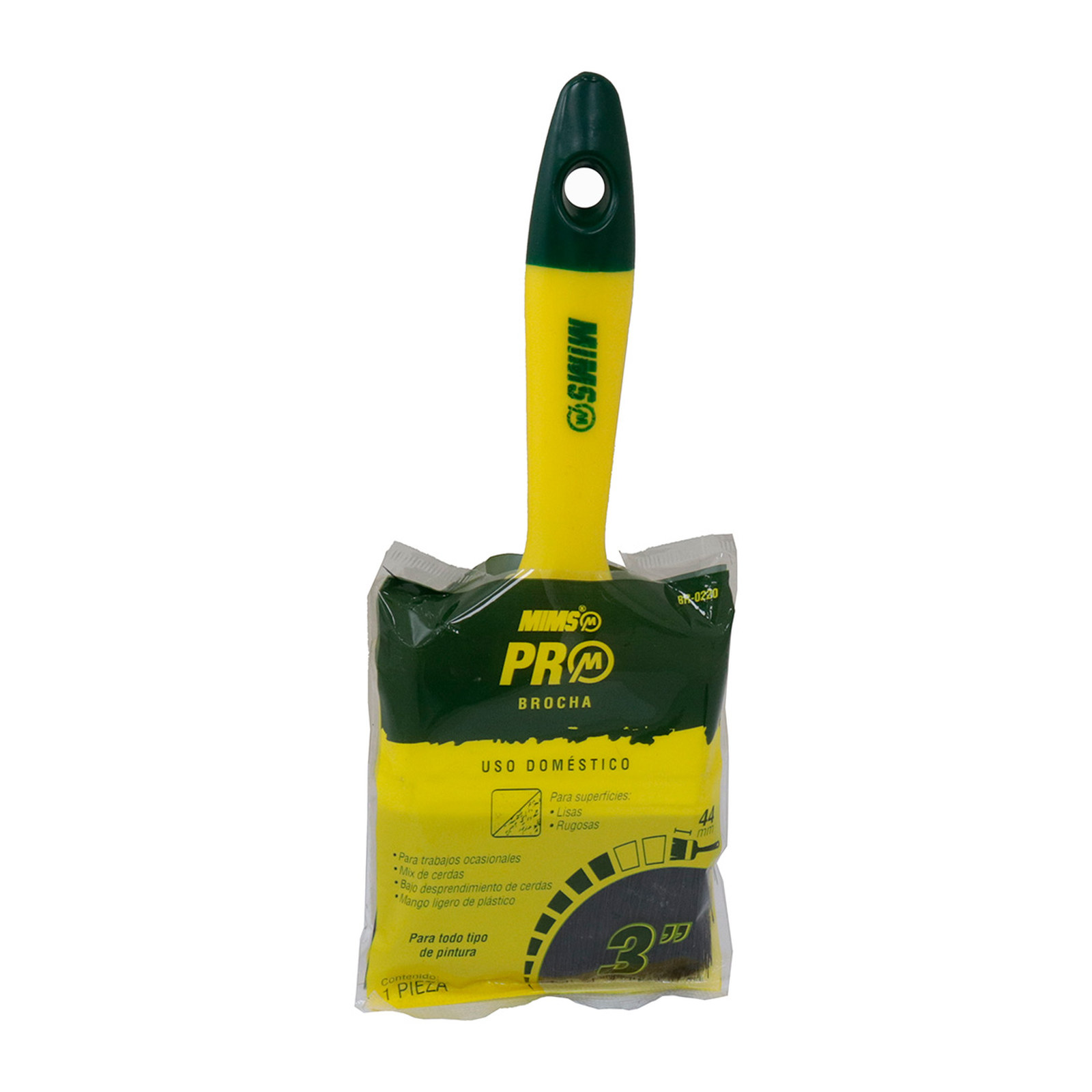 BROCHA PRO USO DOMESTICO 3" X 44 MM (Precio x Pza) - Imagen 2
