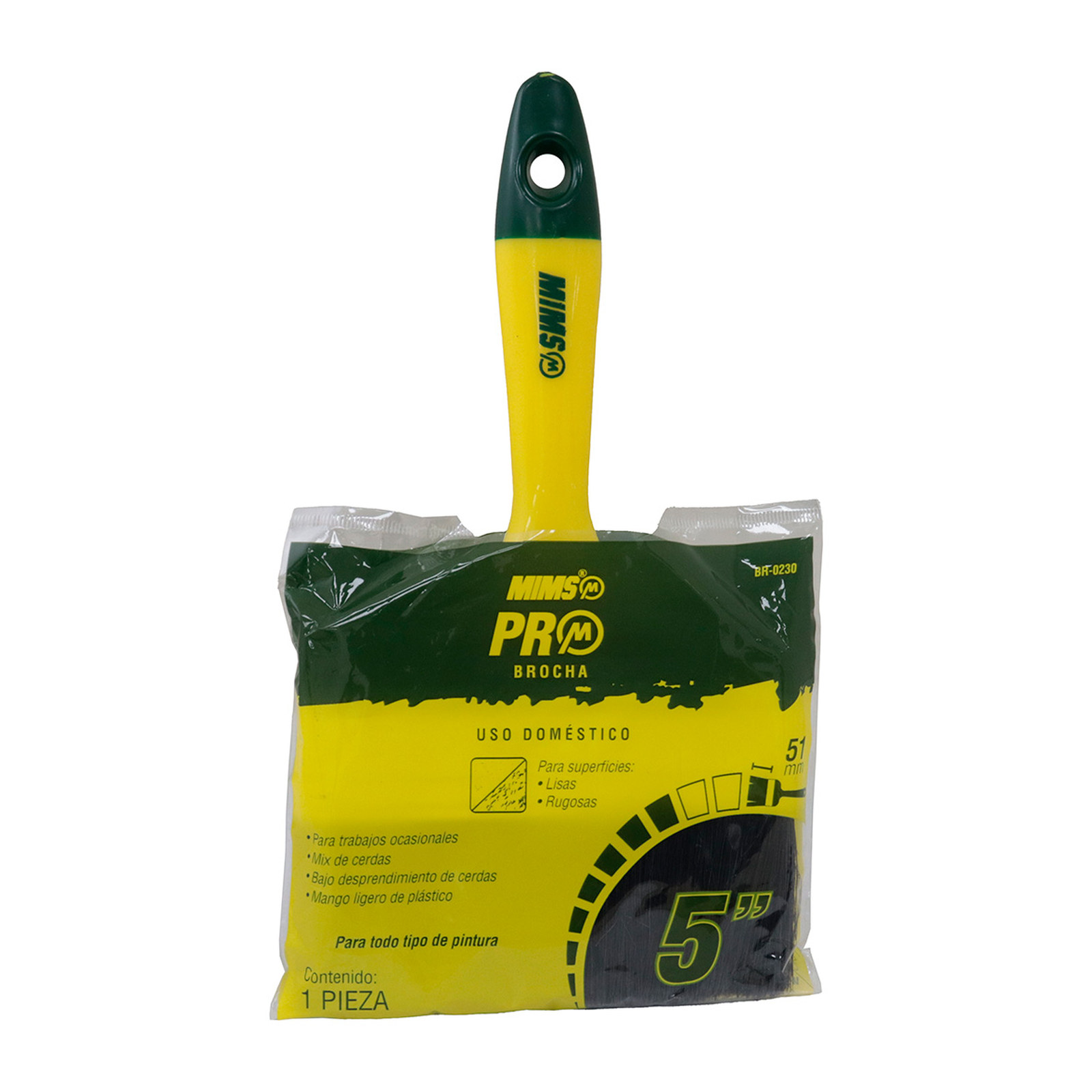 BROCHA PRO USO DOMESTICO 5" X 51 MM (Precio x Pza) - Imagen 3