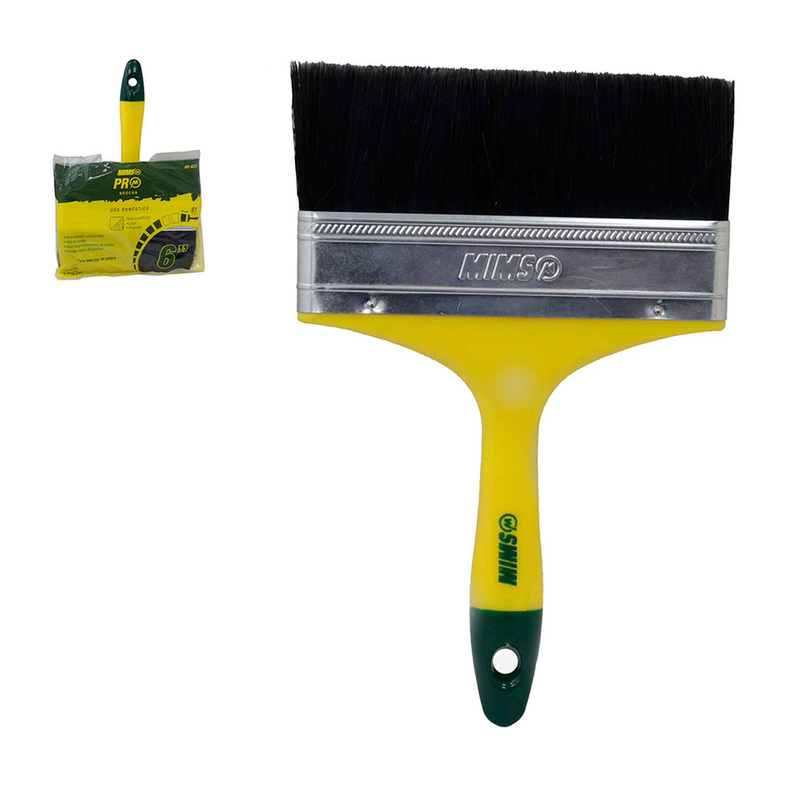 BROCHA PRO USO DOMESTICO 6" X 51 MM (Precio x Pza)