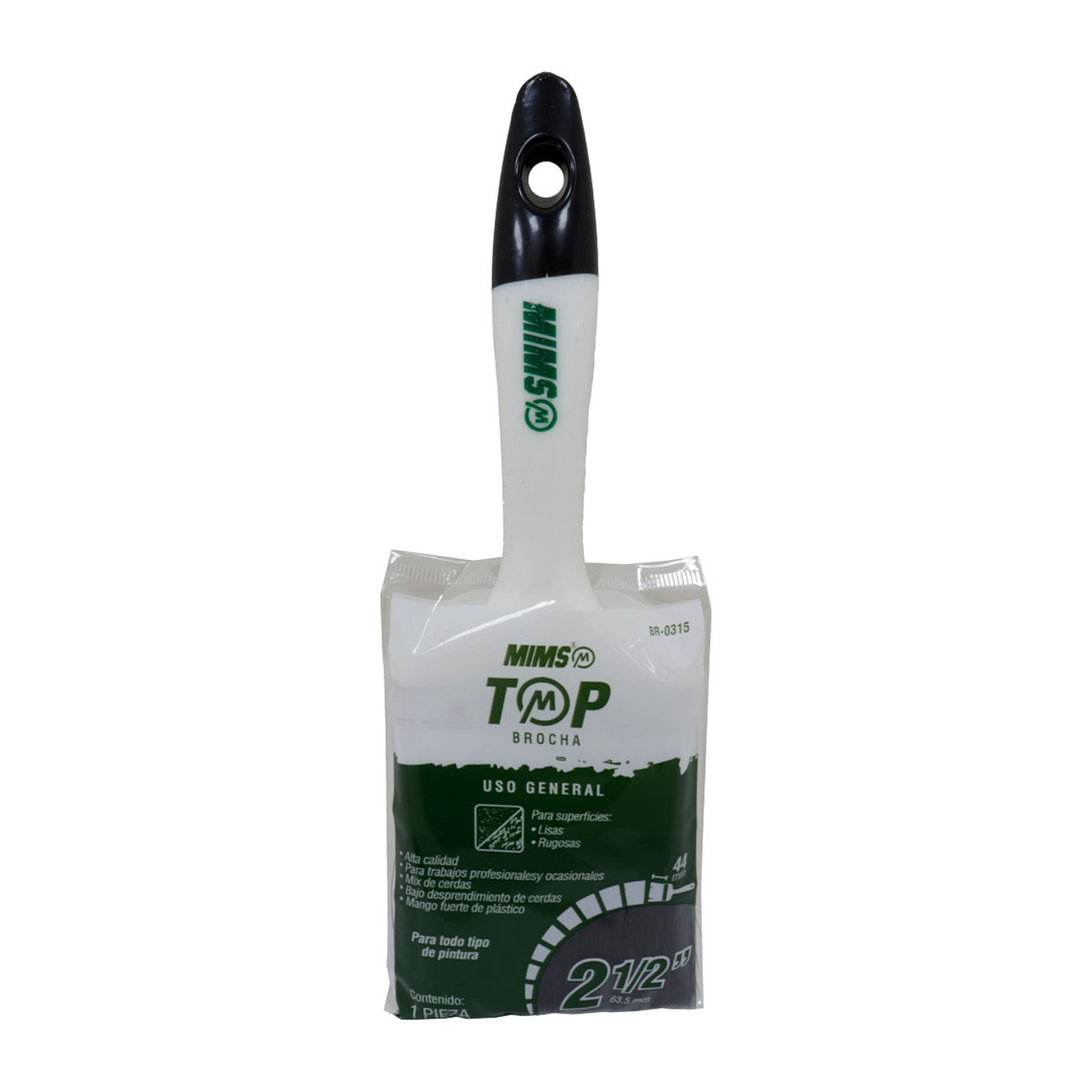 BROCHA TOP USO GENERAL 2-1/2" X 44 MM (Precio x Pza) - Imagen 2