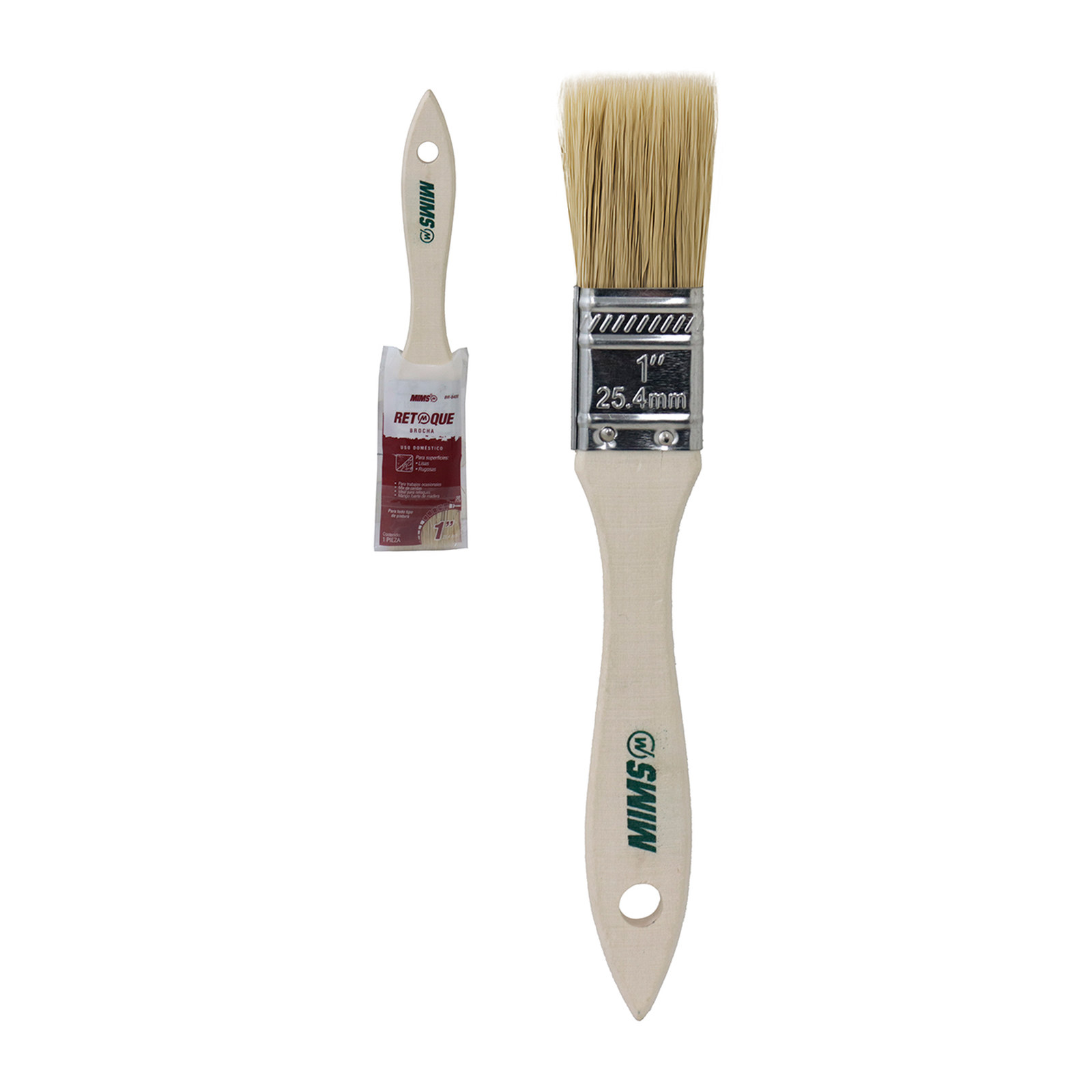 BROCHA RETOQUE USO DOMESTICO 1" X 38 MM (Precio x Pza)