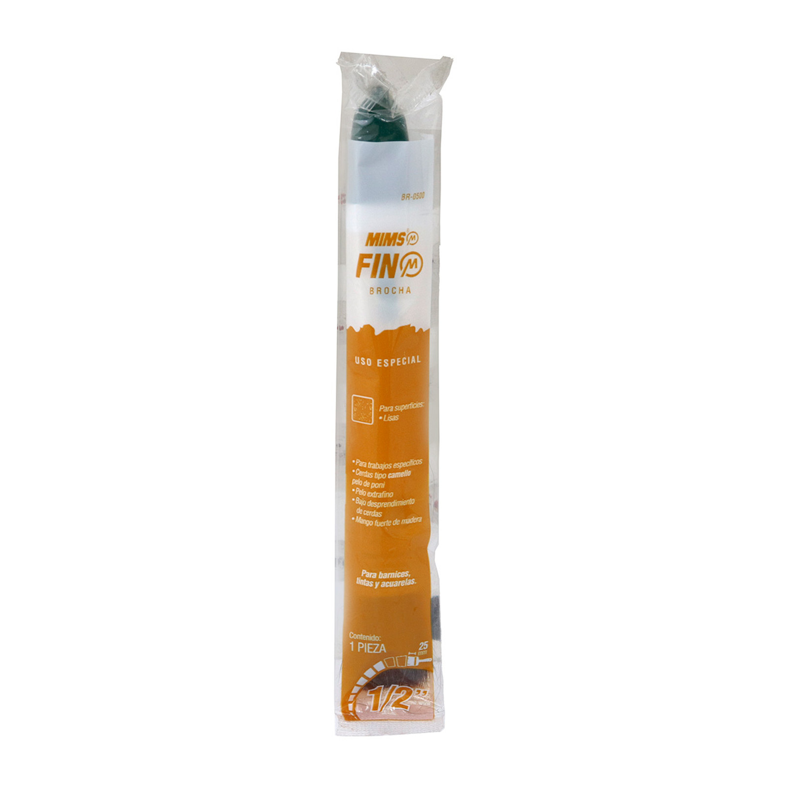 BROCHA FINO USO ESPECIAL 1/2" X 25 MM (Precio x Pza) - Imagen 2