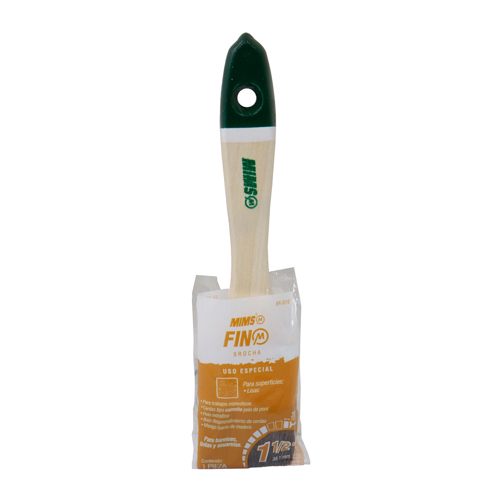 BROCHA FINO USO ESPECIAL 1-1/2" X 28 MM (Precio x Pza) - Imagen 2