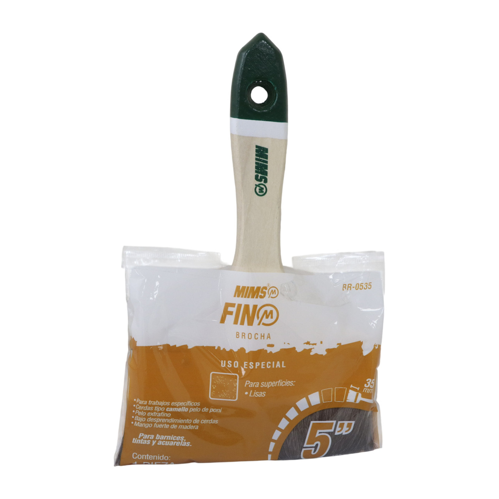 BROCHA FINO USO ESPECIAL 5" X 35 MM (Precio x Pza) - Imagen 3