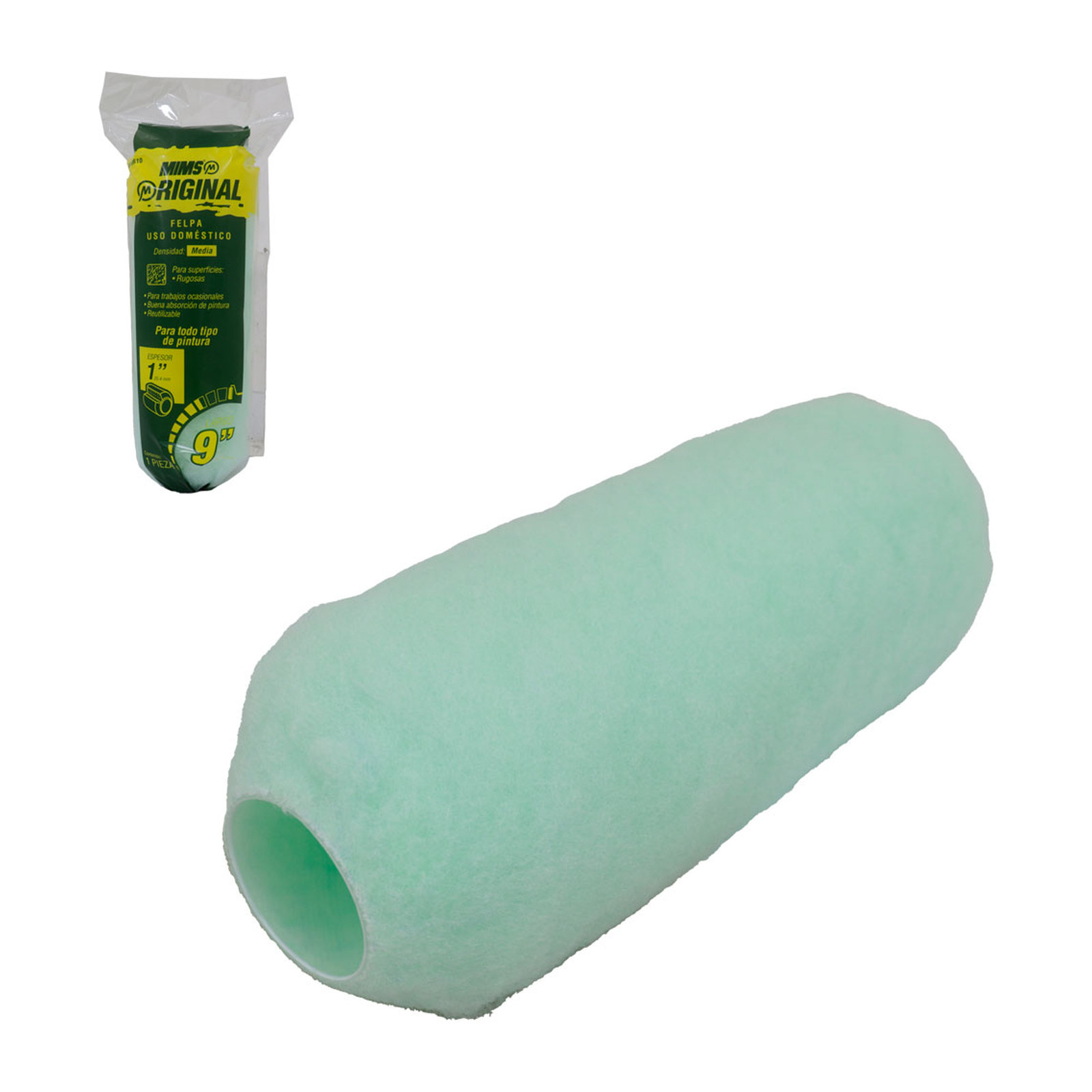 FELPA ORIGINAL USO DOMESTICO 9" X 1" (Precio x Pza)