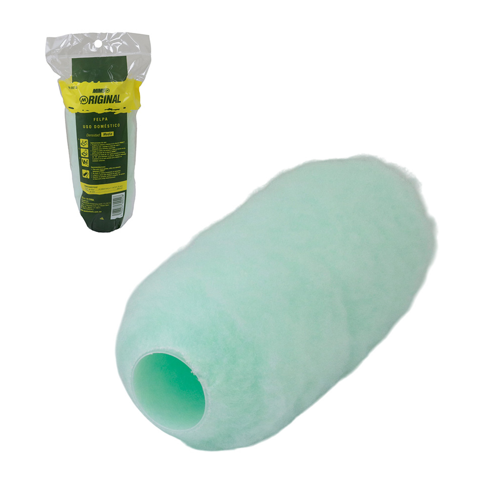 FELPA ORIGINAL USO DOMESTICO 9" X 1-1/4" (Precio x Pza)