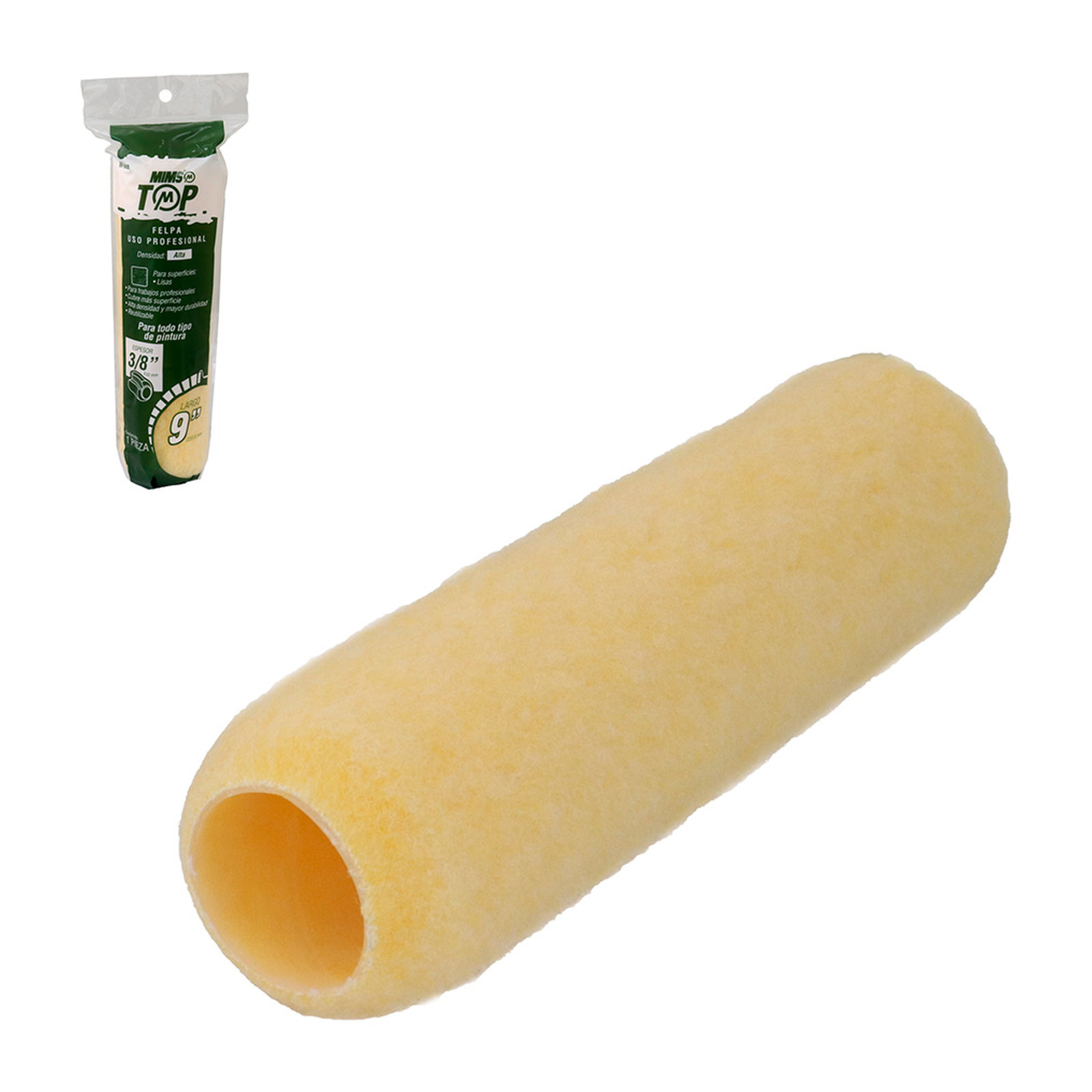 FELPA TOP USO PROFESIONAL 9" X 3/8" (Precio x Pza)