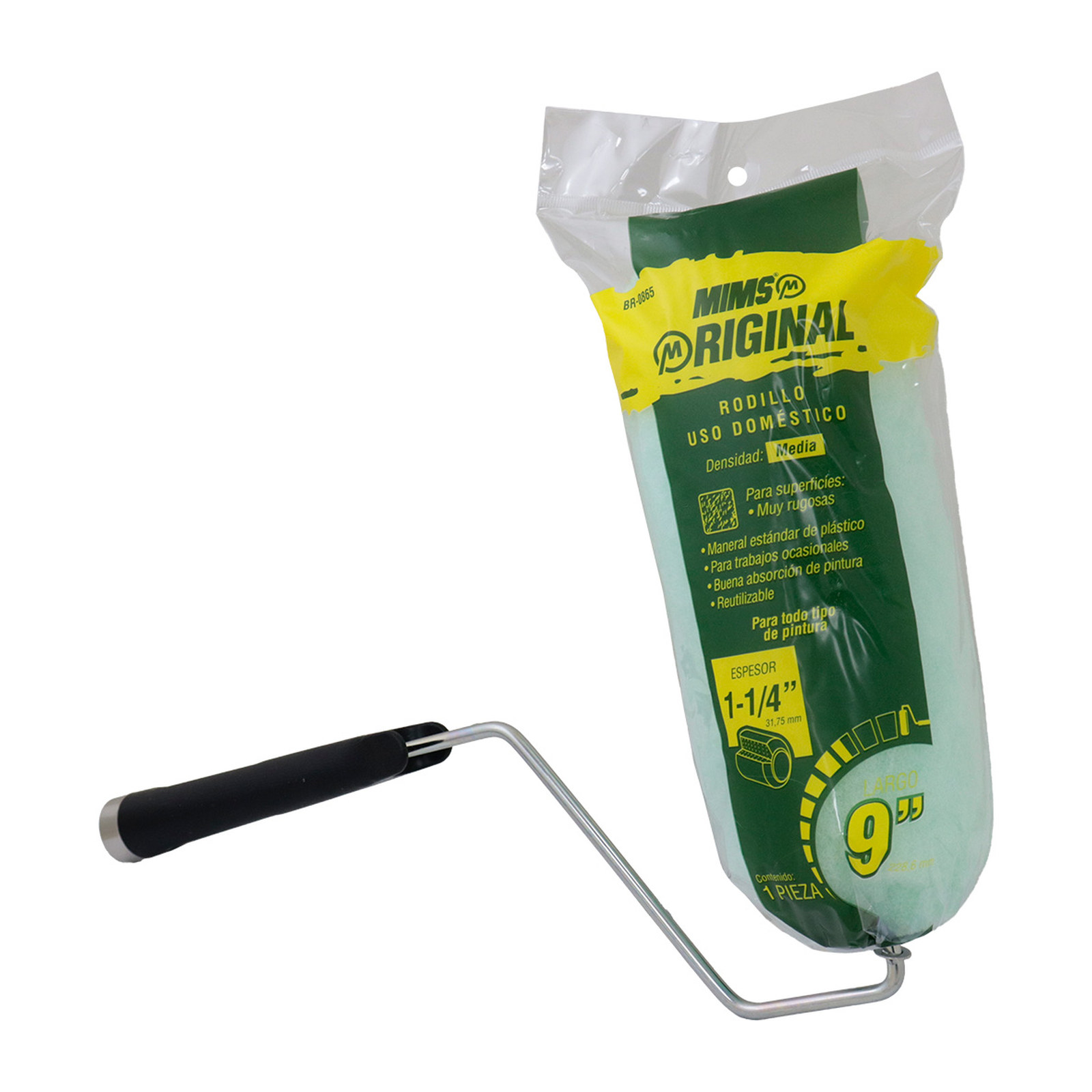 RODILLO ORIGINAL USO DOMESTICO 9" X 1-1/4" (Precio x Pza) - Imagen 3
