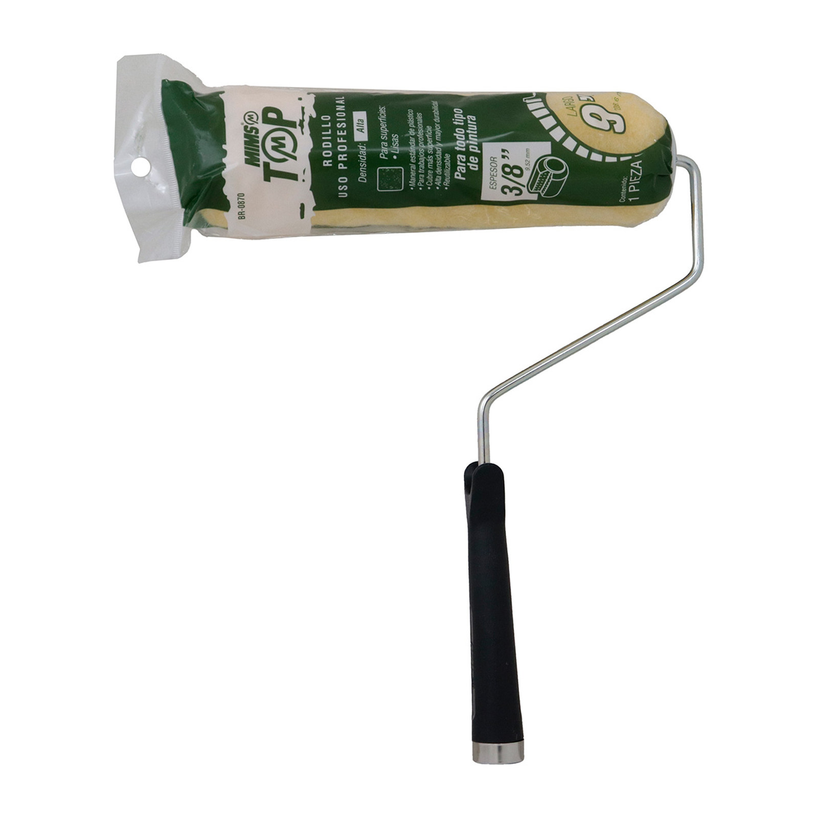 RODILLO TOP USO PROFESIONAL 9" X 3/8" (Precio x Pza) - Imagen 3