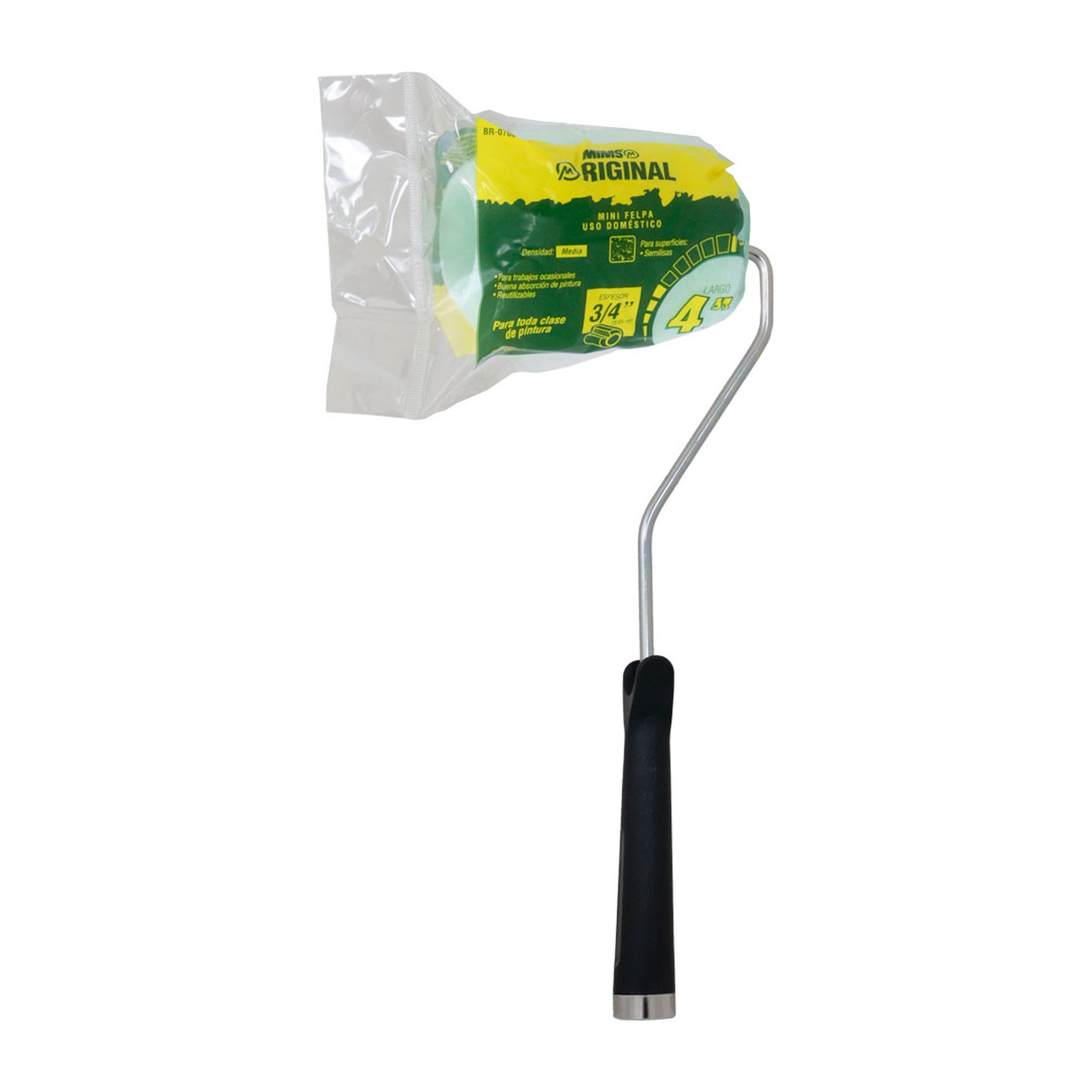 MINI RODILLO ORIGINAL USO DOMESTICO 4" X 3/4" (Precio x Pza) - Imagen 2