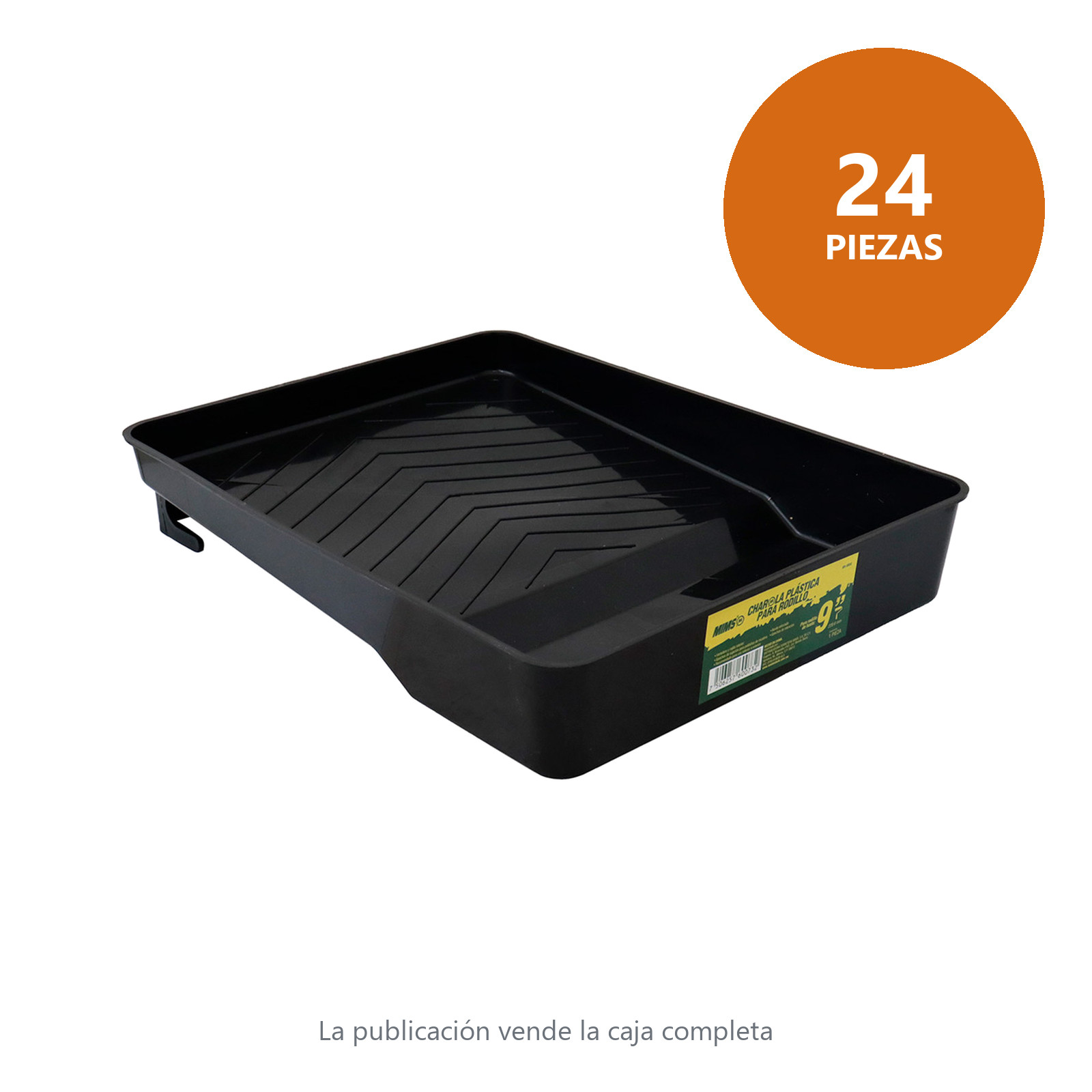 CHAROLA PLASTICA PARA RODILLO 9" (Precio x Pza) - Imagen 4