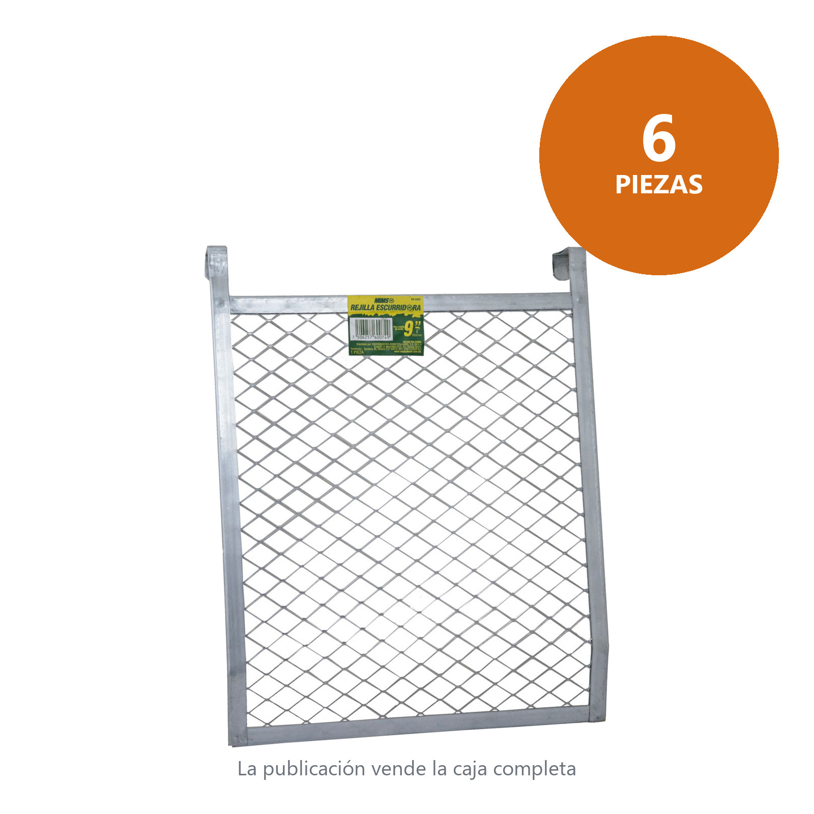 REJILLA ESCURRIDORA 9" (Precio x Pza) - Imagen 3