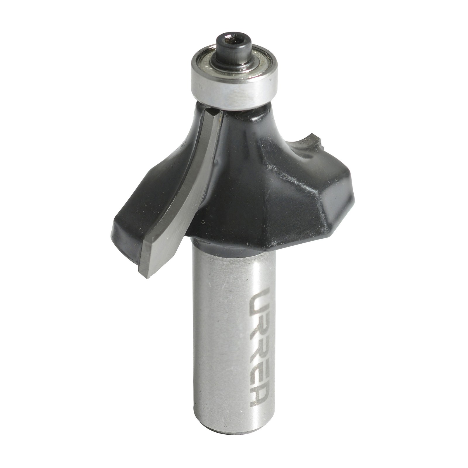 Broca para router de acero redondeadora con balero 1-5/8" zanco de 1/2" Urrea