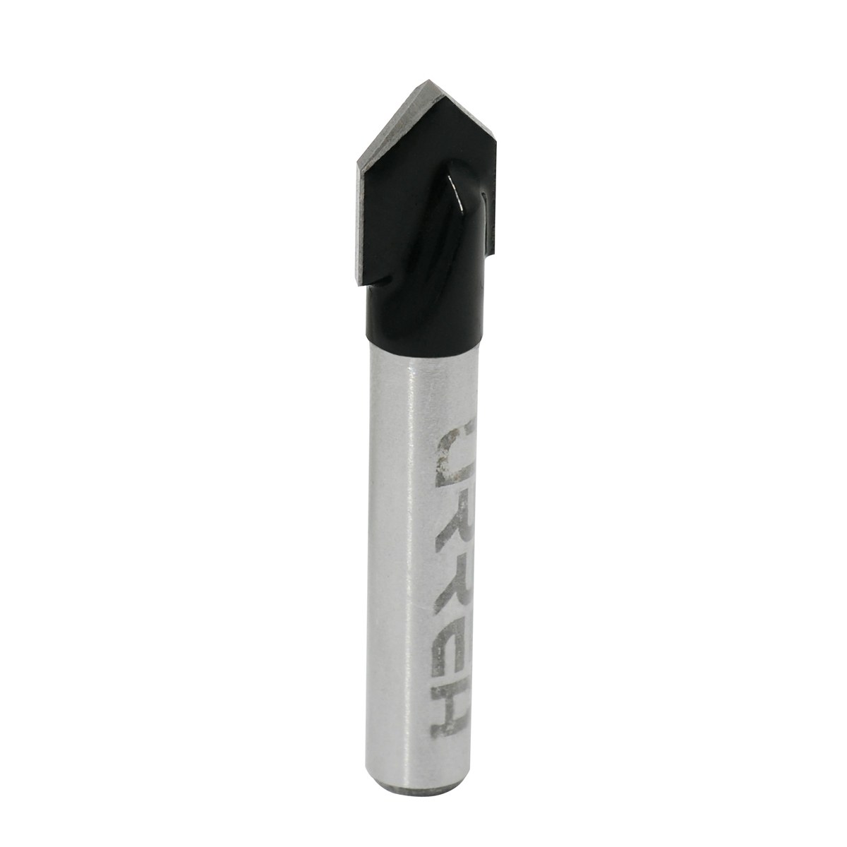 Broca para router de acero corte en "V" 1/2" zanco de 1/4" Urrea