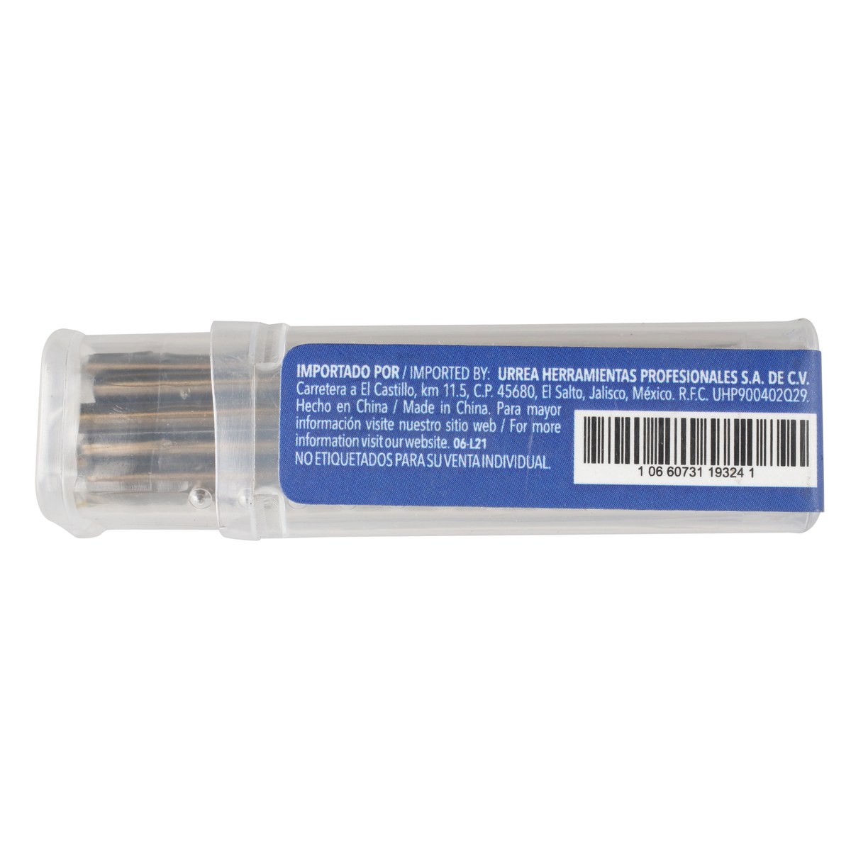 Broca con cobalto de acero de alta velocidad métrica de 2.5 mm zanco recto Surtek - Imagen 3