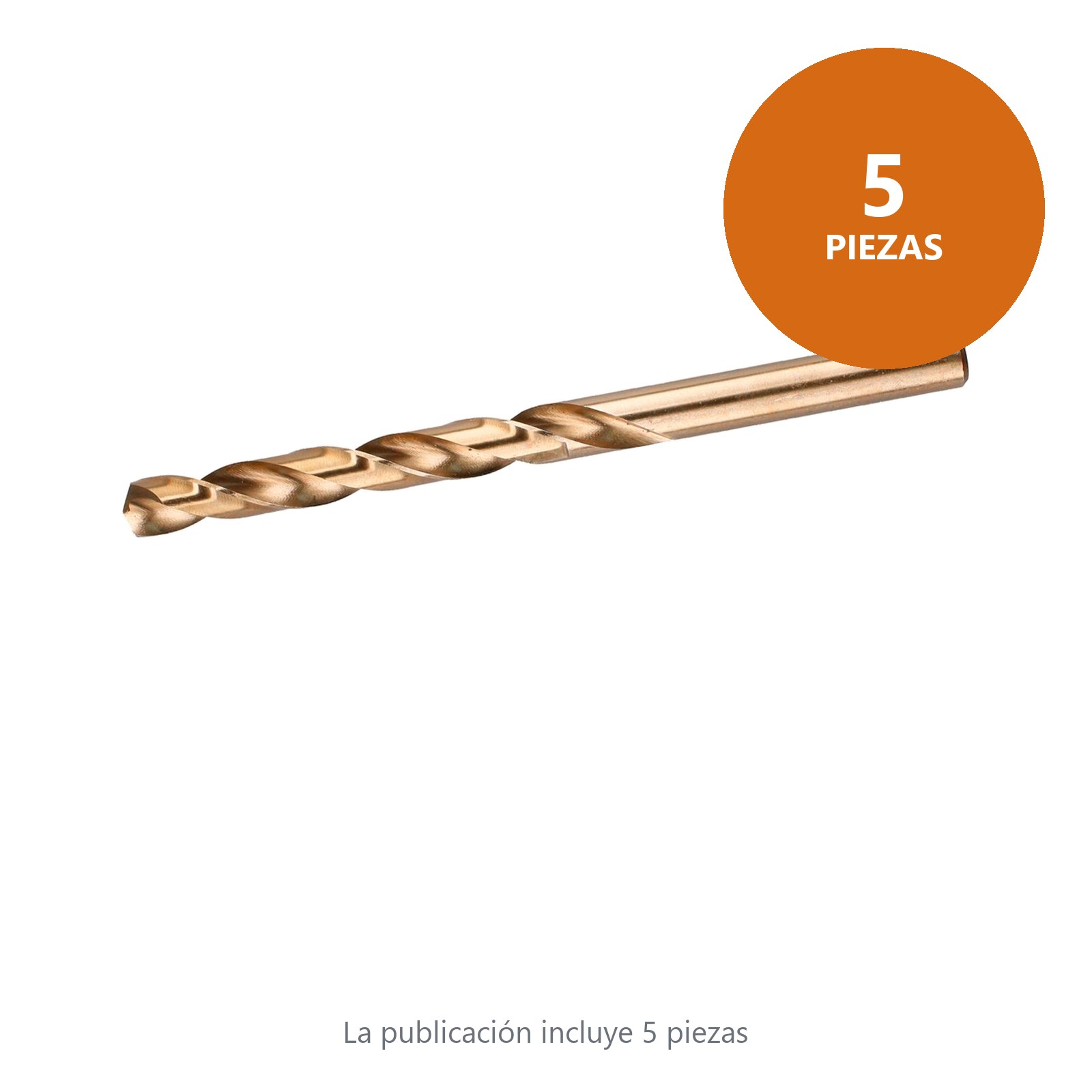 Broca con cobalto de acero de alta velocidad métrica de 9 mm zanco recto Surtek - Imagen 2