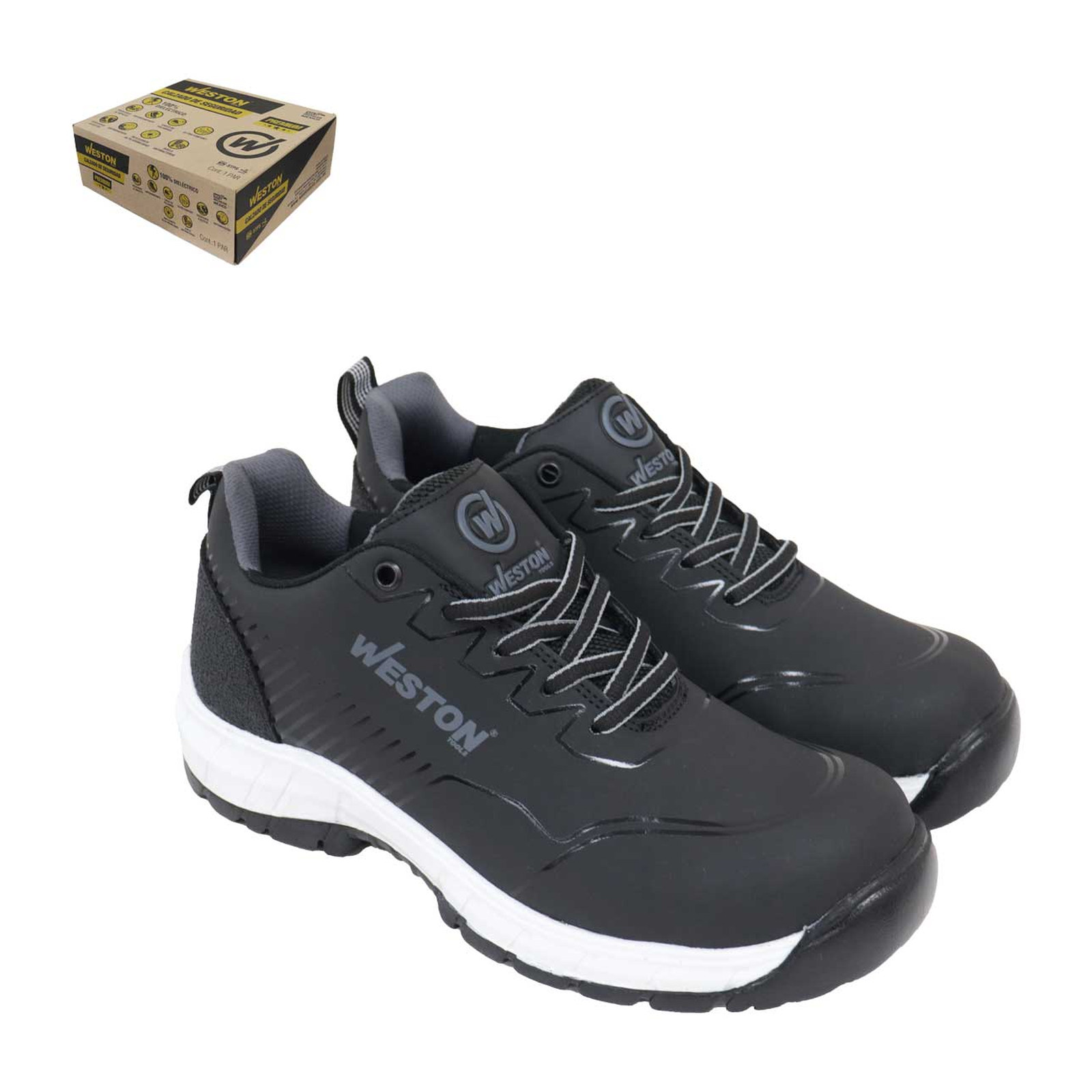 Tenis de Seguridad Industrial Dieléctrico WESTON Talla 30