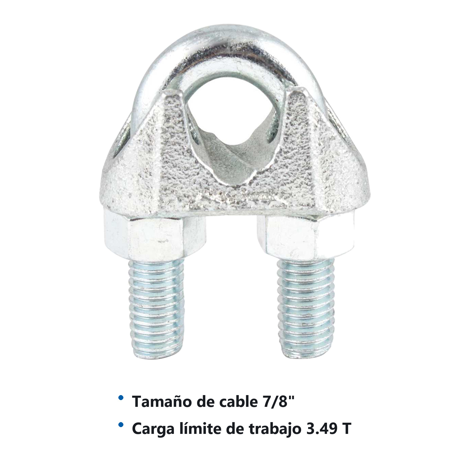 NUDO P/CABLE 7/8" MALEABLE - Imagen 4