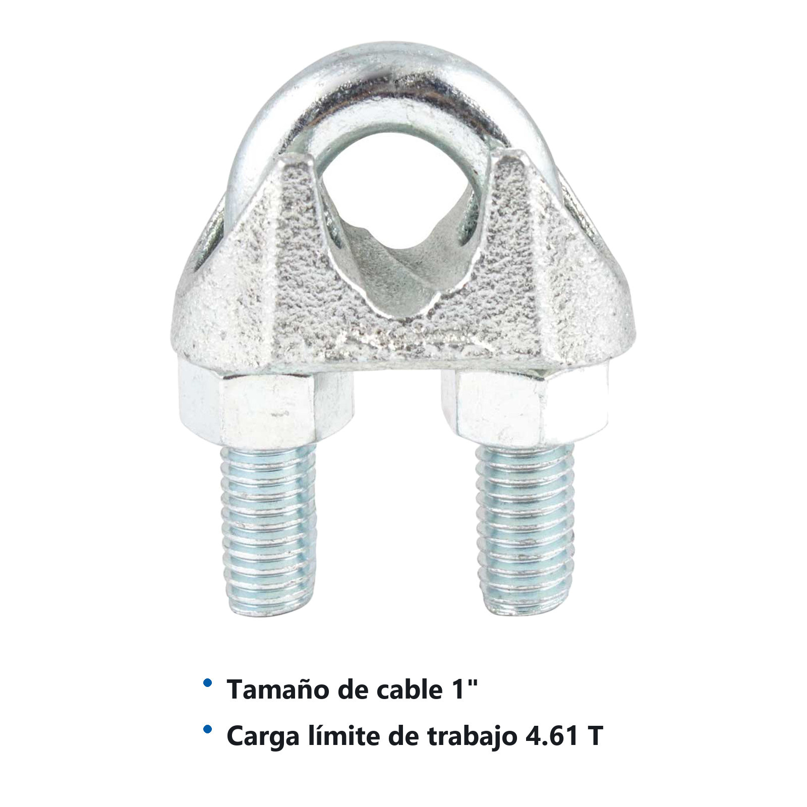 NUDO P/CABLE 1" MALEABLE - Imagen 4