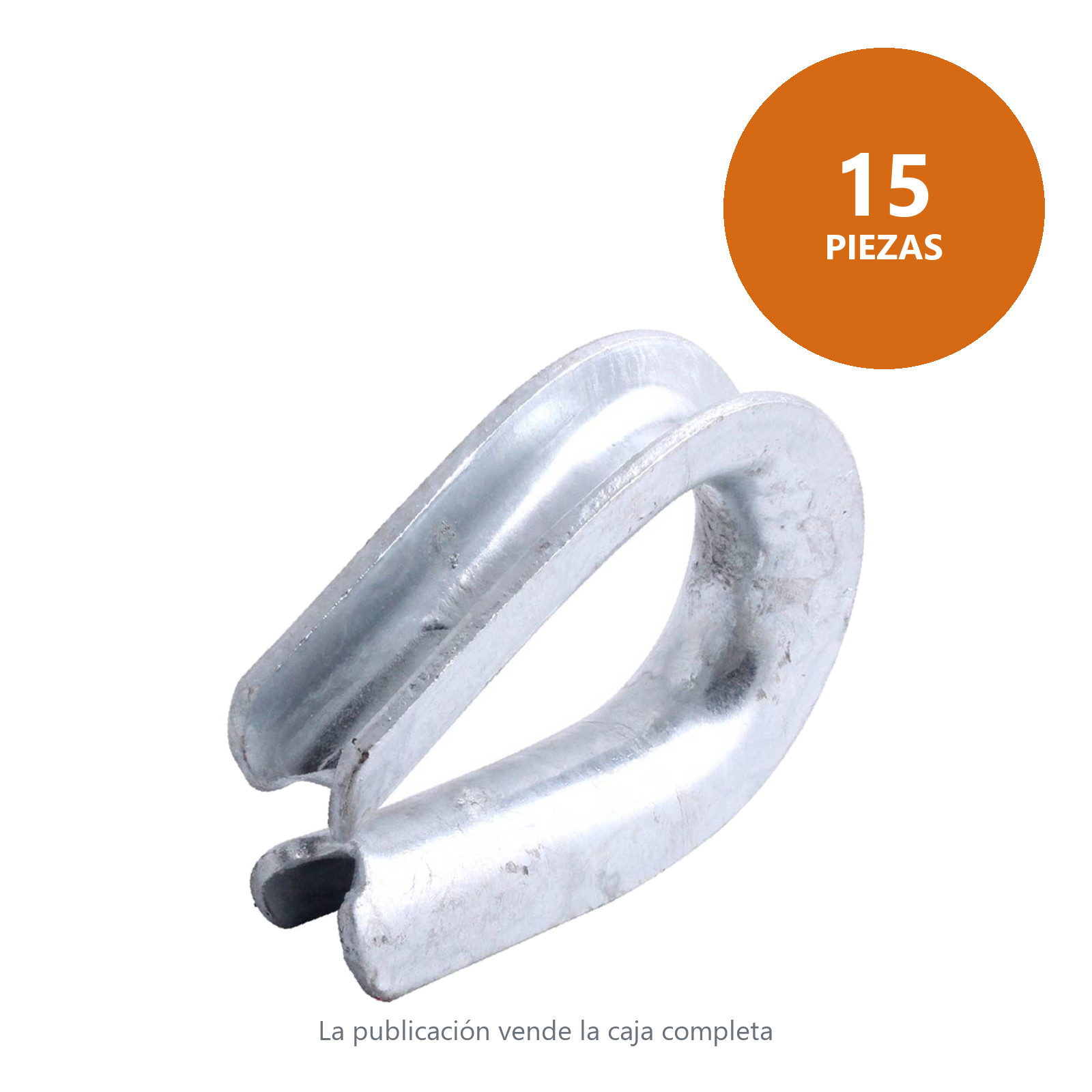 CUELLO GALVANIZADO G414 3/8" (Precio X Pieza - Empaque C/15 pzs) - Imagen 2