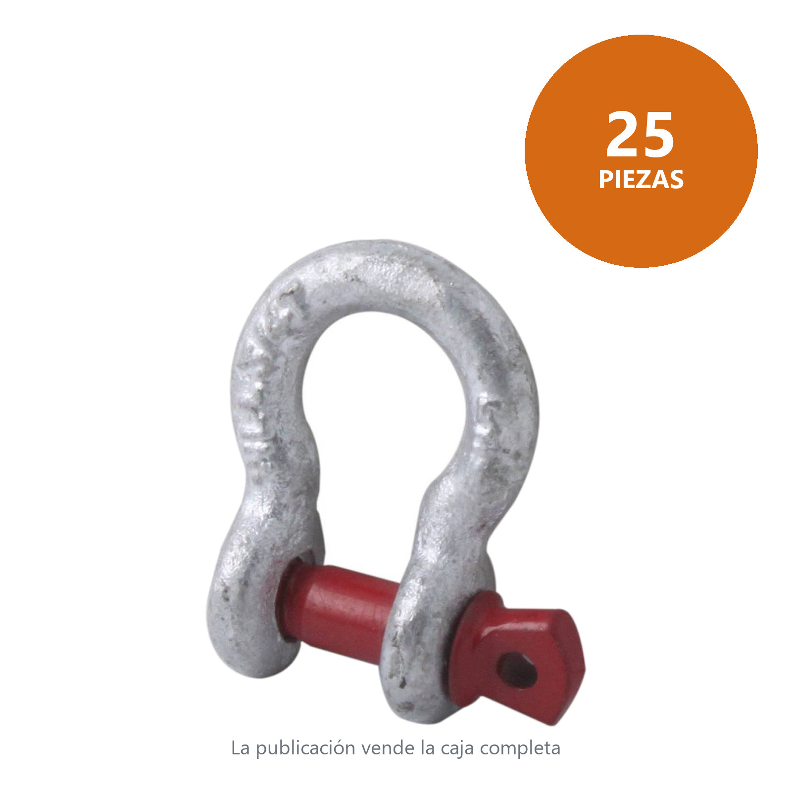 GRILLETE PARA CABLE  5/16" (Precio x Pza - Empaque c/25 pzas) - Imagen 2