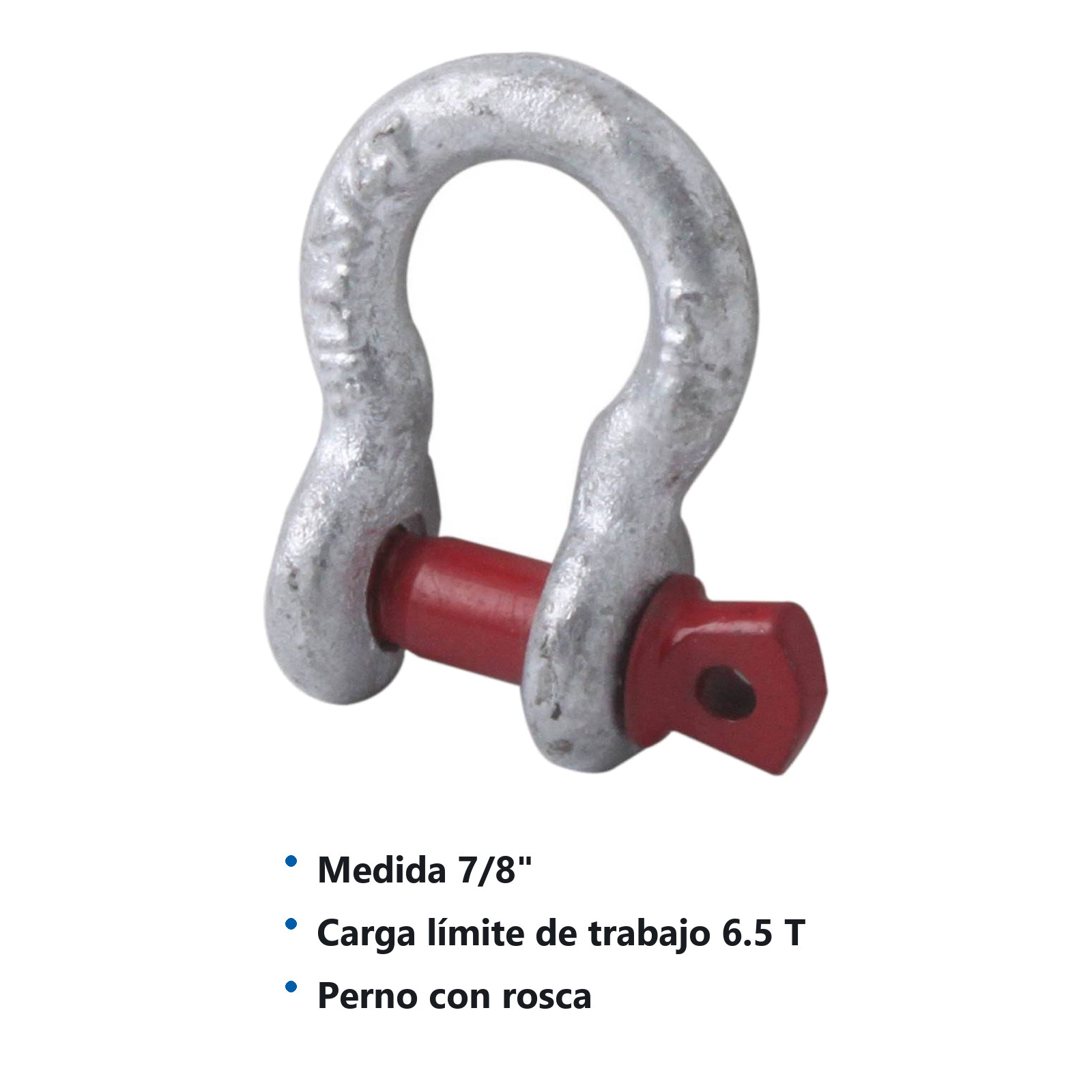 GRILLETE PARA CABLE  7/8" - Imagen 2
