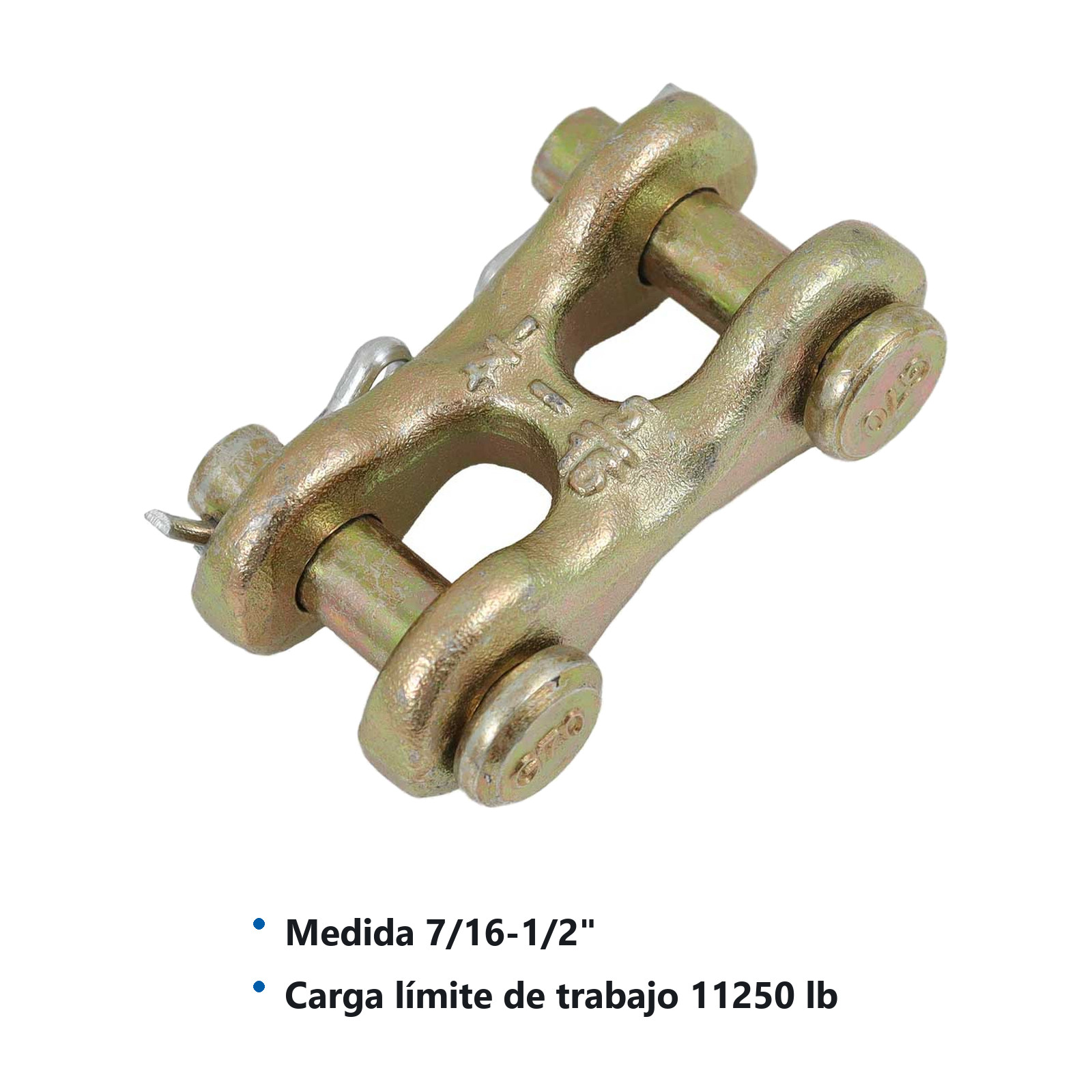 ESLABON DE HORQUILLA DOBLE 7/16" - 1/2" - Imagen 2