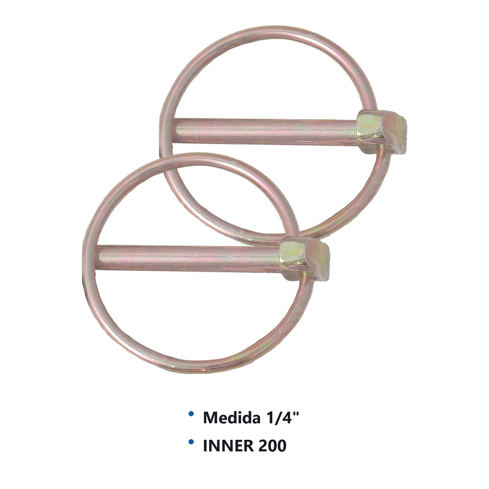 PERNO 1/4" (PRECIO X PIEZA - EMPAQUE C/2 PZAS) - Imagen 4
