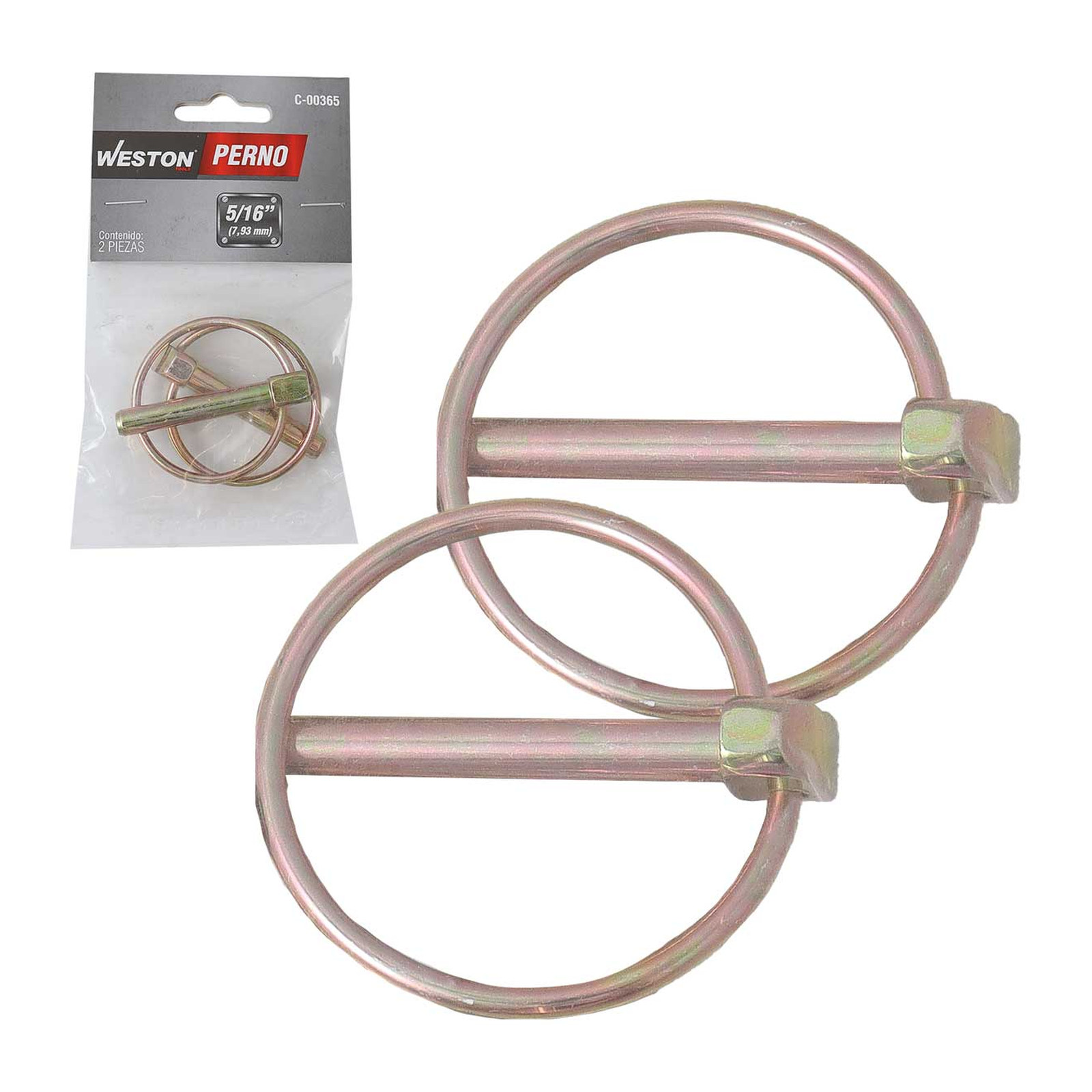 Perno 5/16" Weston (Empaque con 2 Piezas)