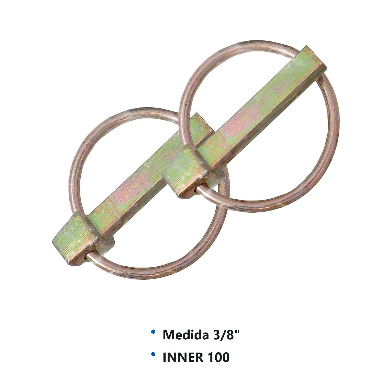 PERNO 3/8" (PRECIO X PIEZA - EMPAQUE C/2 PZAS) - Imagen 4