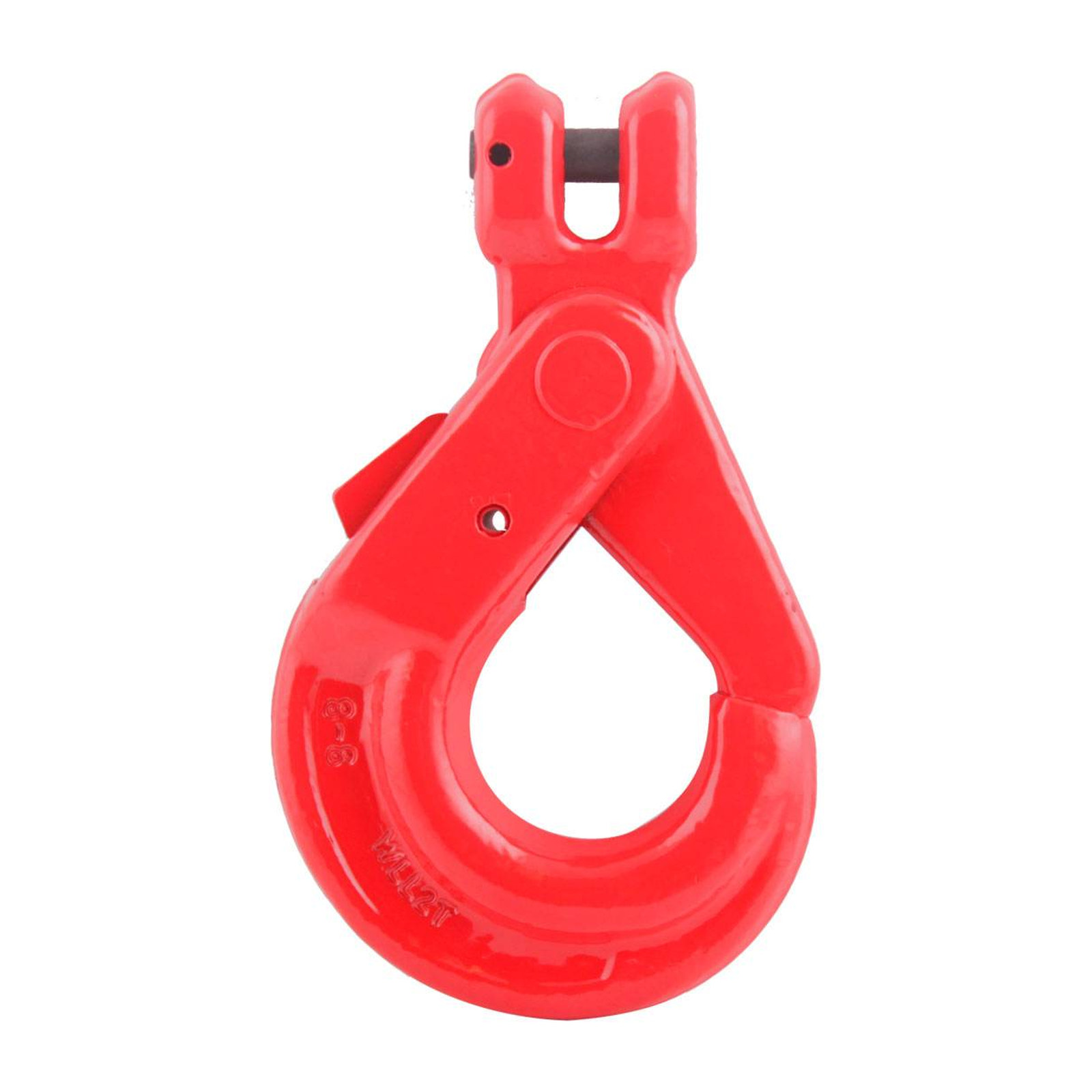 Gancho Clevis Grado 80 con Seguro Rojo 13 mm Weston