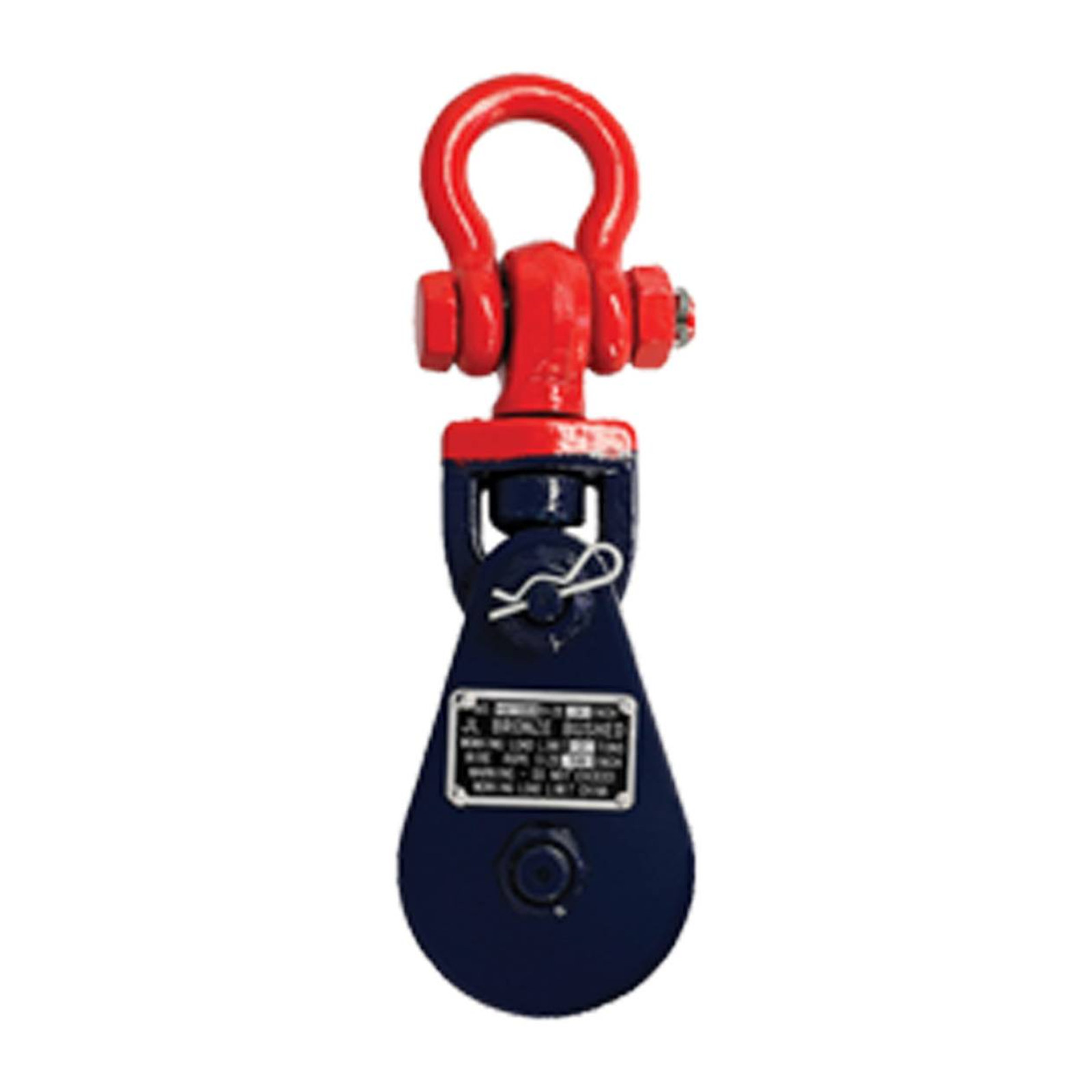 Pasteca con Grillete para Cable Heavy Duty 8 Toneladas 8" Weston