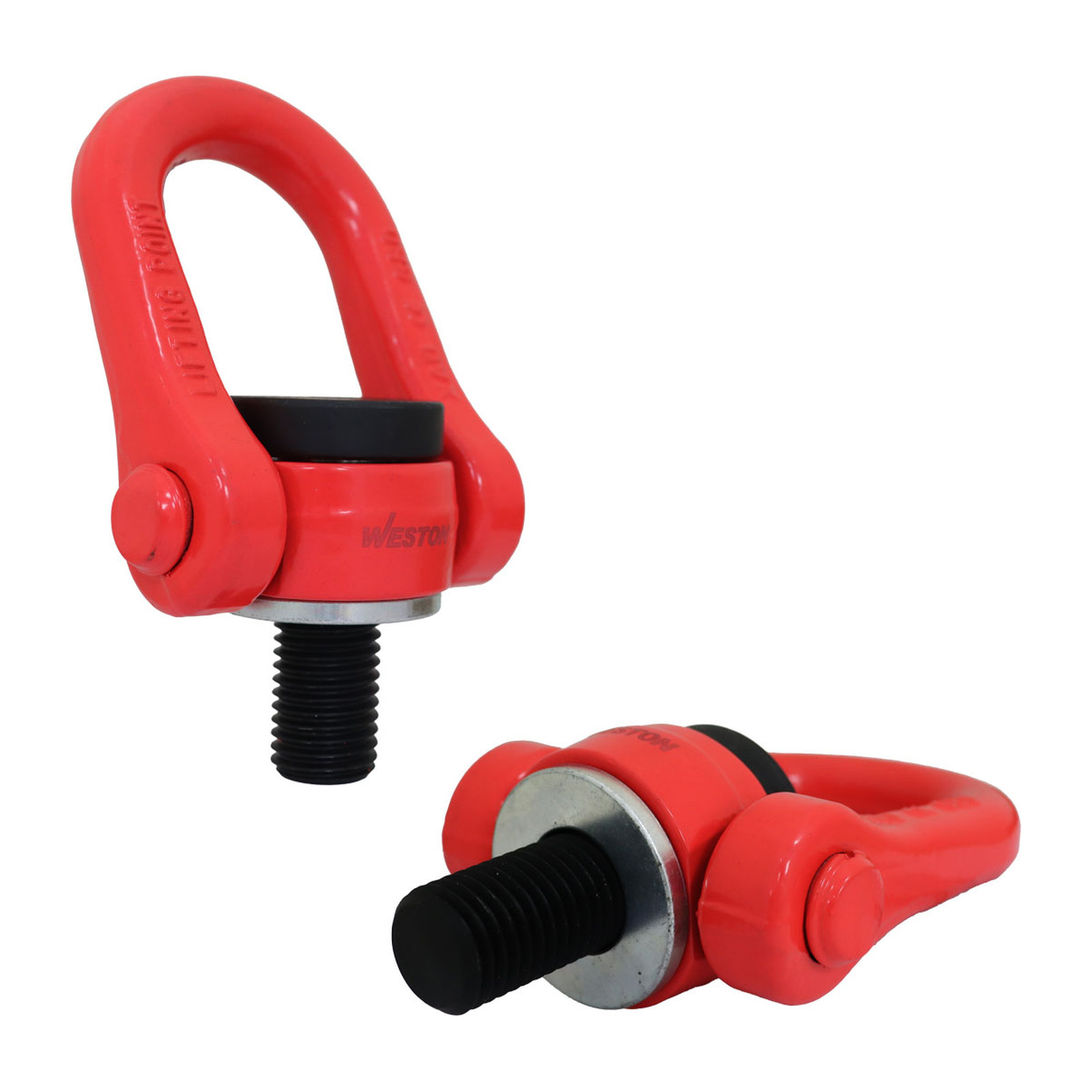 CANCAMO FORJADO G80 1/2"-13 x 1.9" GIRATORIO 360° ABATIBLE 180° - Imagen 2