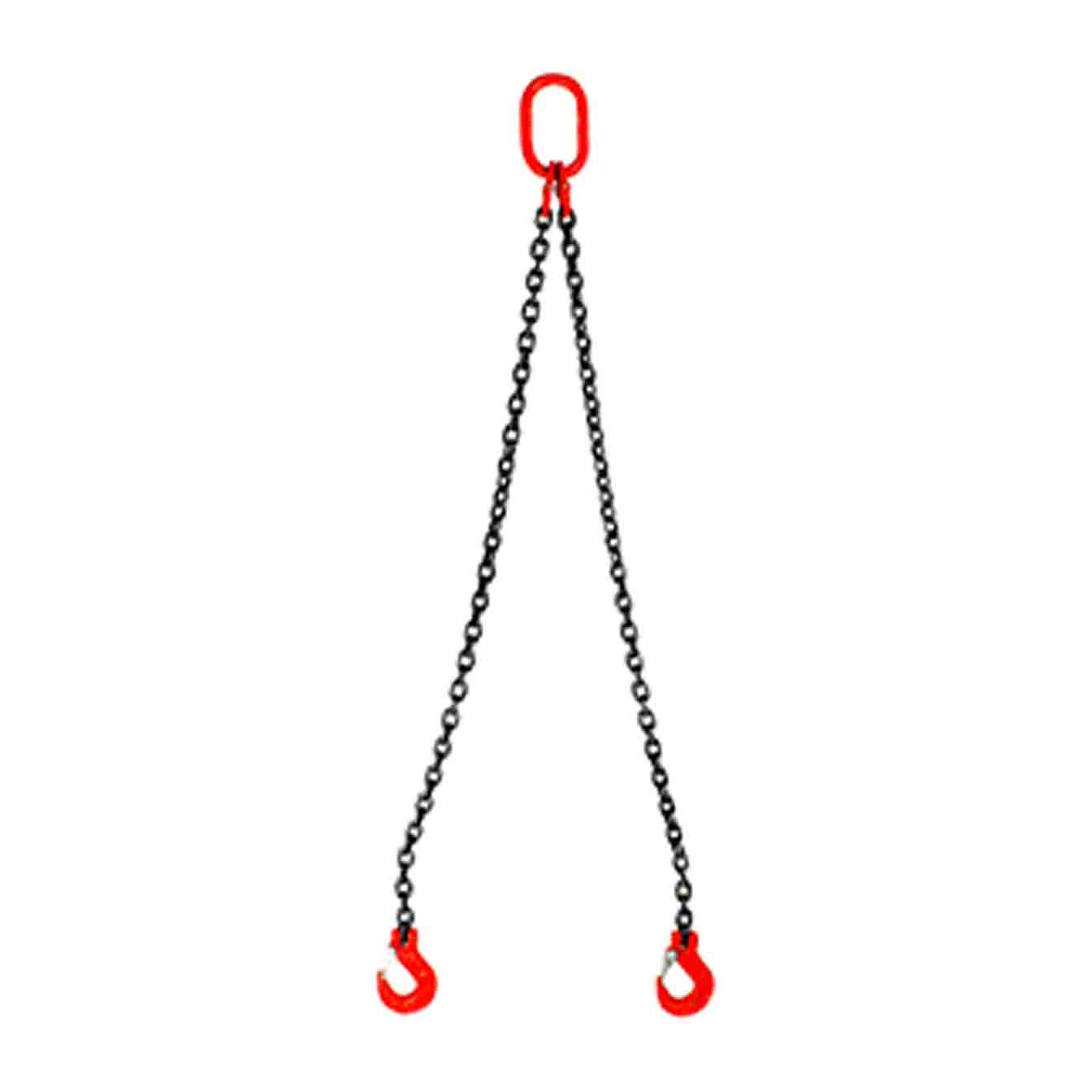 Eslinga de Cadena 3/8" Grado 80 6m Doble Gancho de Quijada con Seguro Weston
