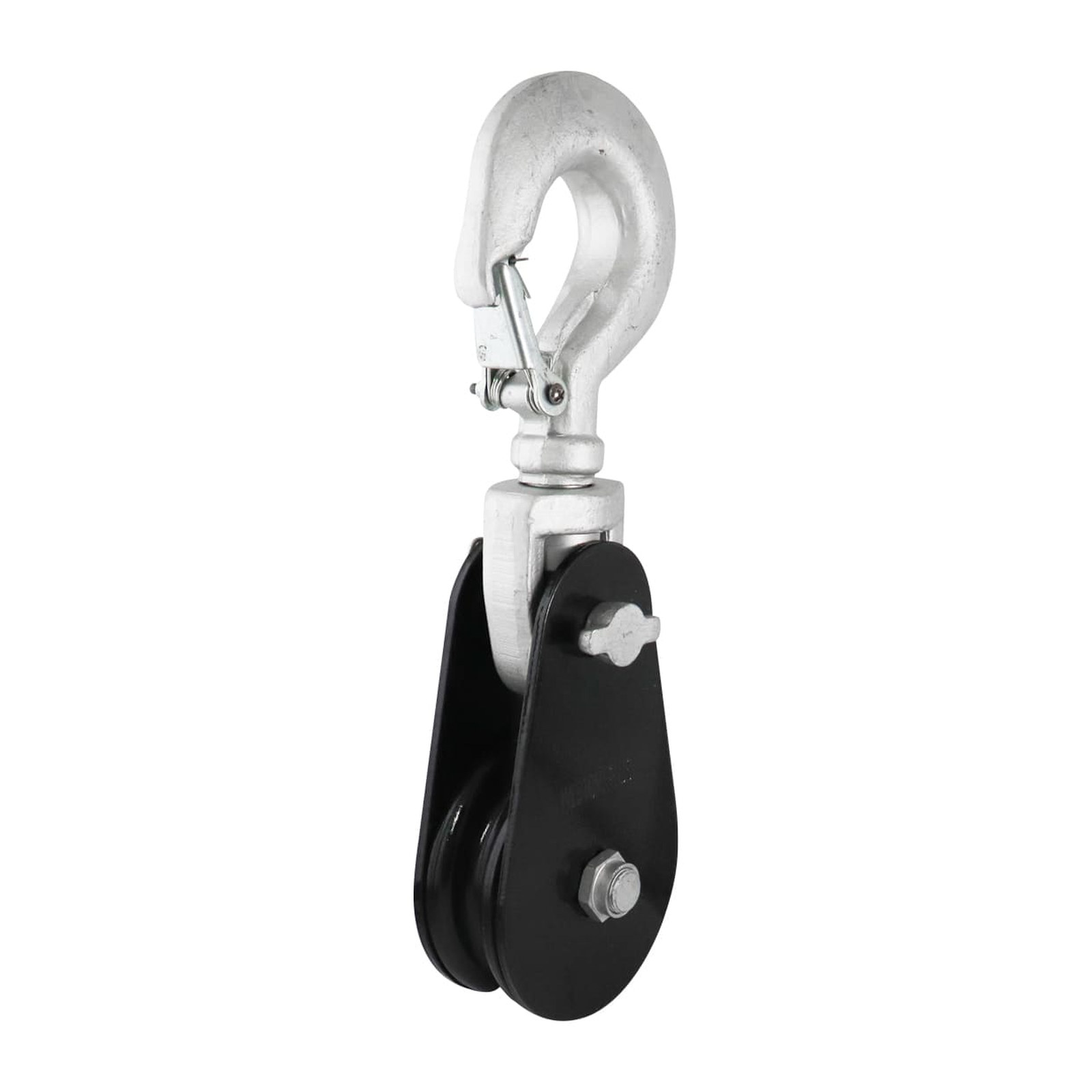 PASTECA GIRATORIA 4T-4.5" C/GANCHO P/CABLE D/ACERO 1/2" WESTON PLUS - Imagen 2
