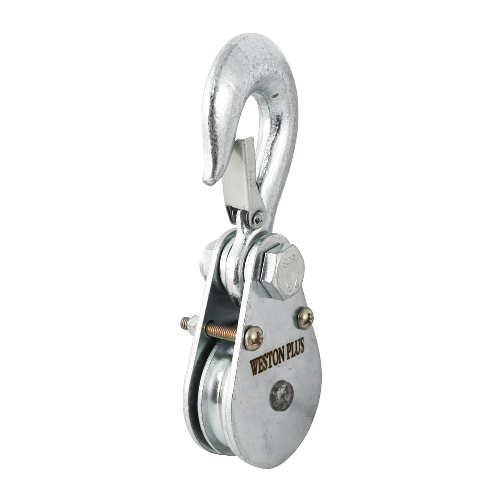 Polea Garrucha Mini 2" con Gancho Capacidad 400 kg Weston Plus