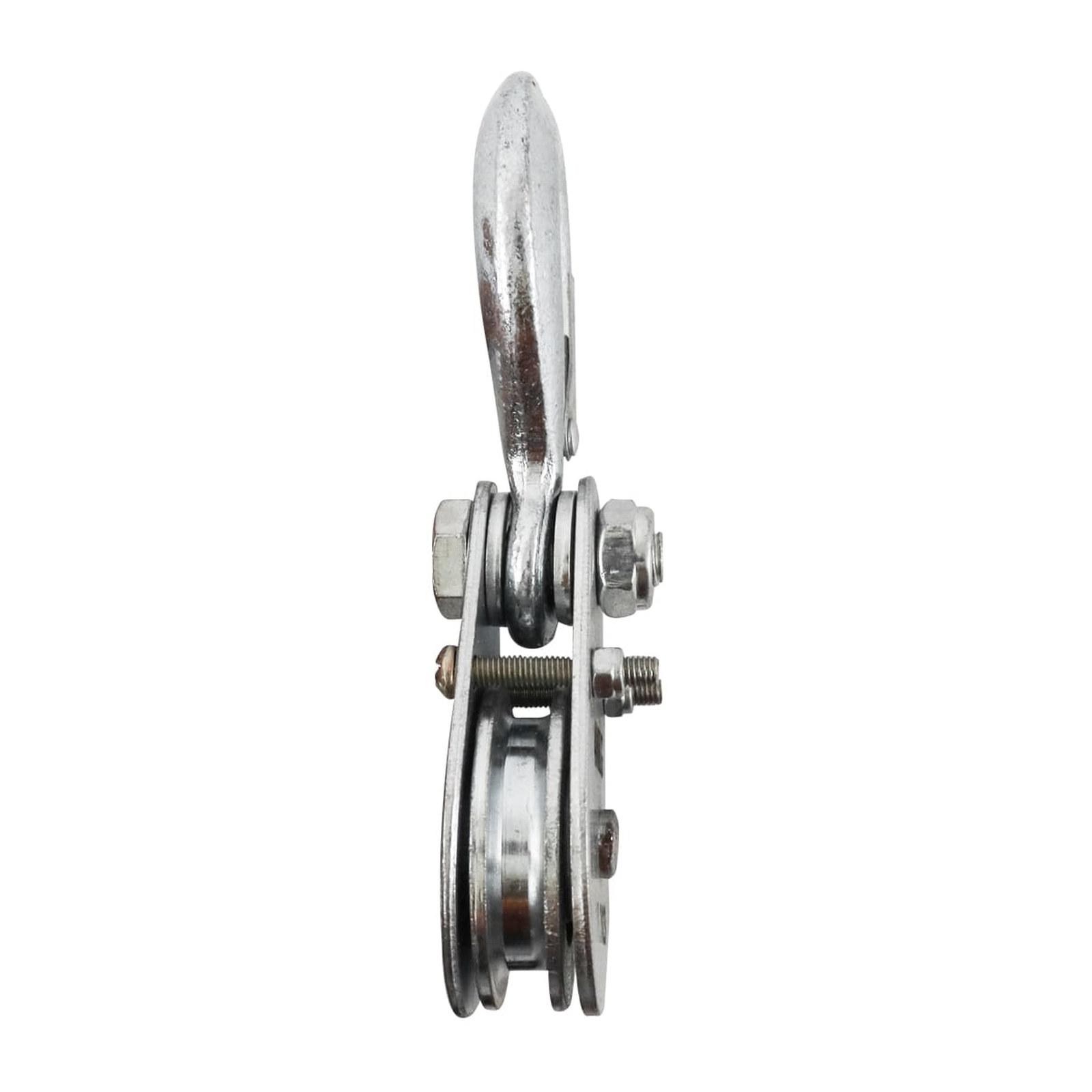 POLEA GARRUCHA MINI 2" CON GANCHO CAP. 400 KG WESTON PLUS - Imagen 3