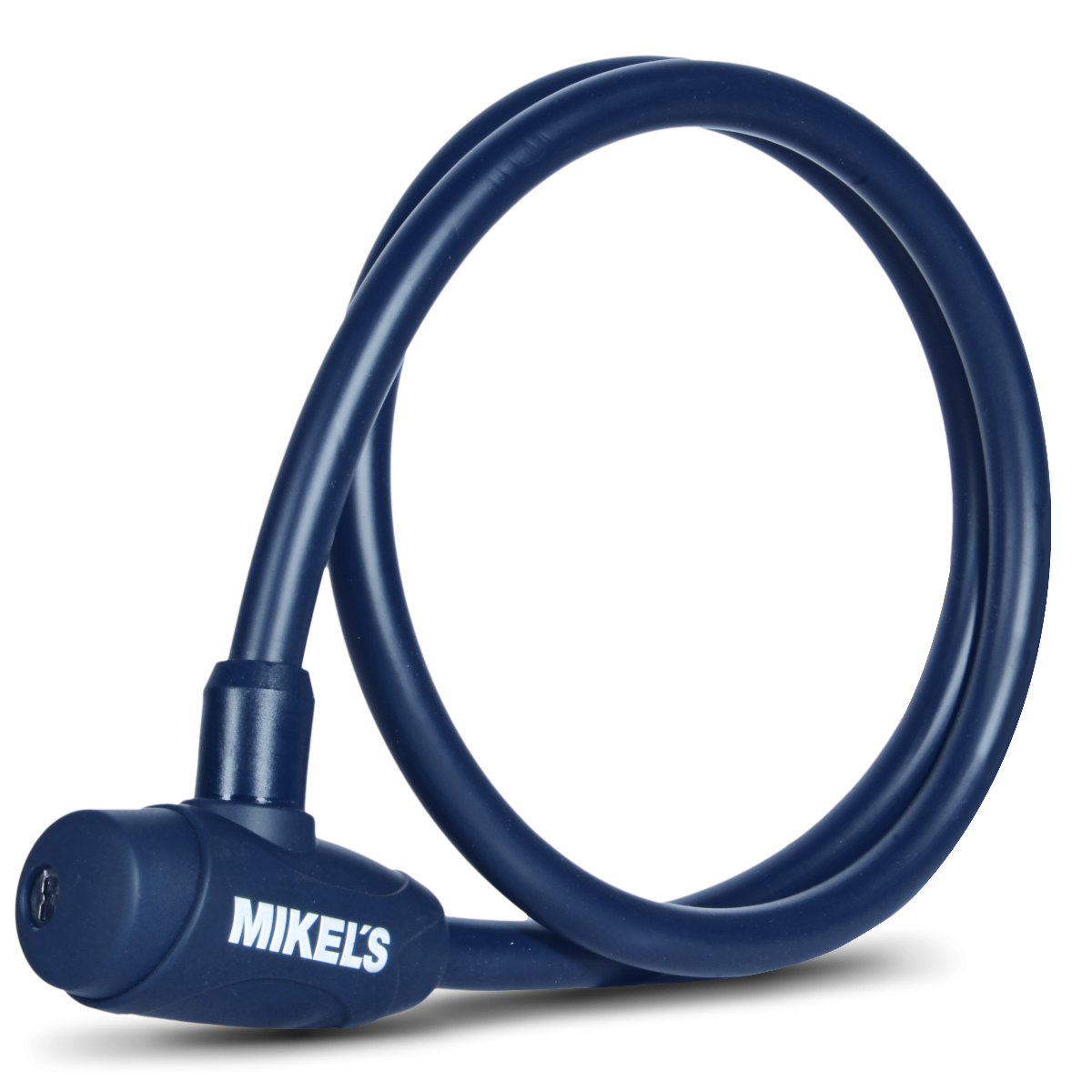 MIKELS C-121M Cable candado con llaves, color azul marino (1 mt)