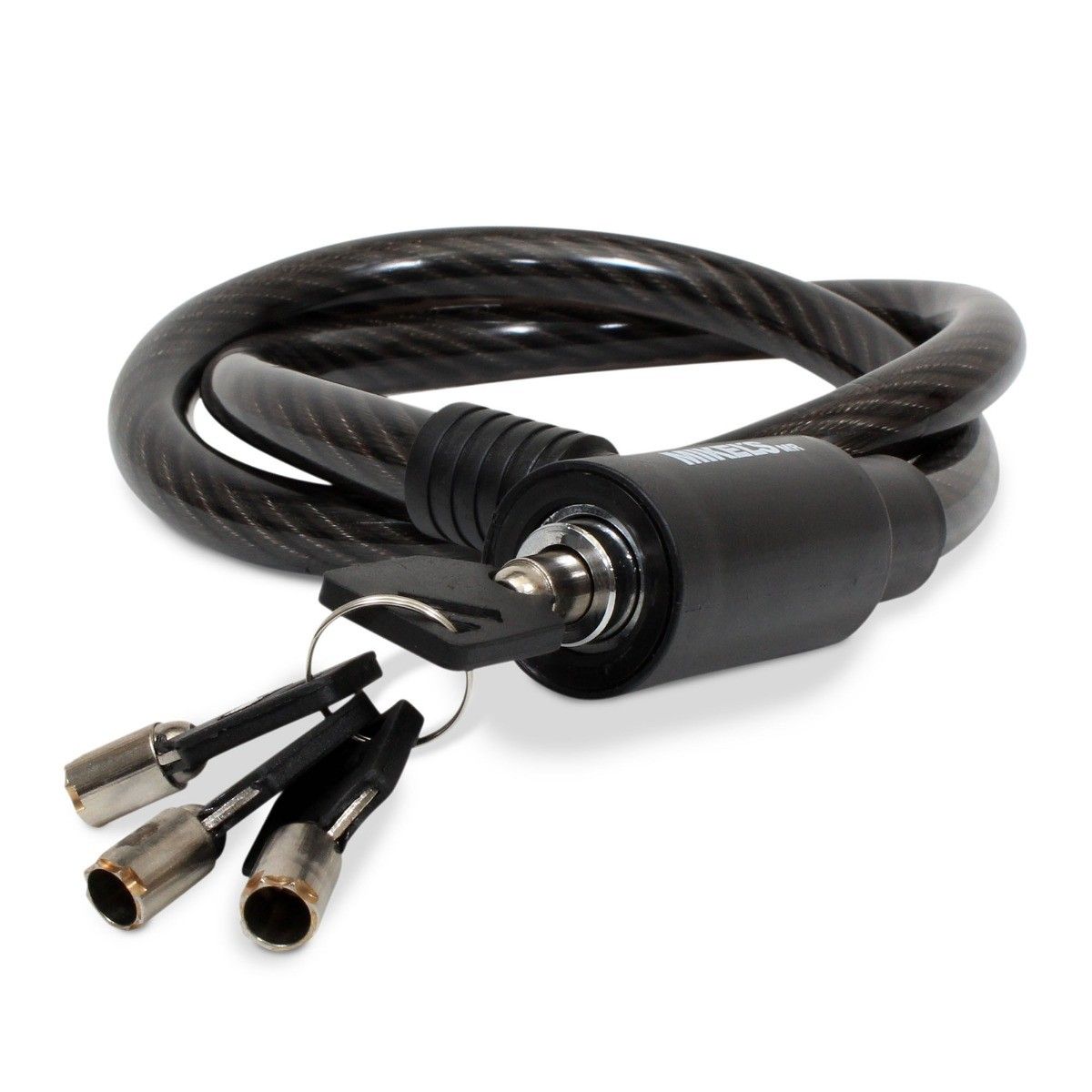 MIKELS C-1690 Cable candado flexible con llaves (90 cms)
