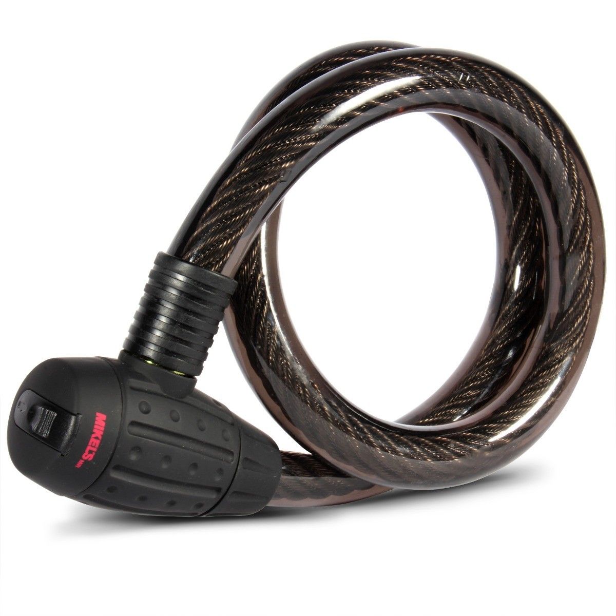 MIKELS C-4612 Cable candado flexible con llaves (1 mt)