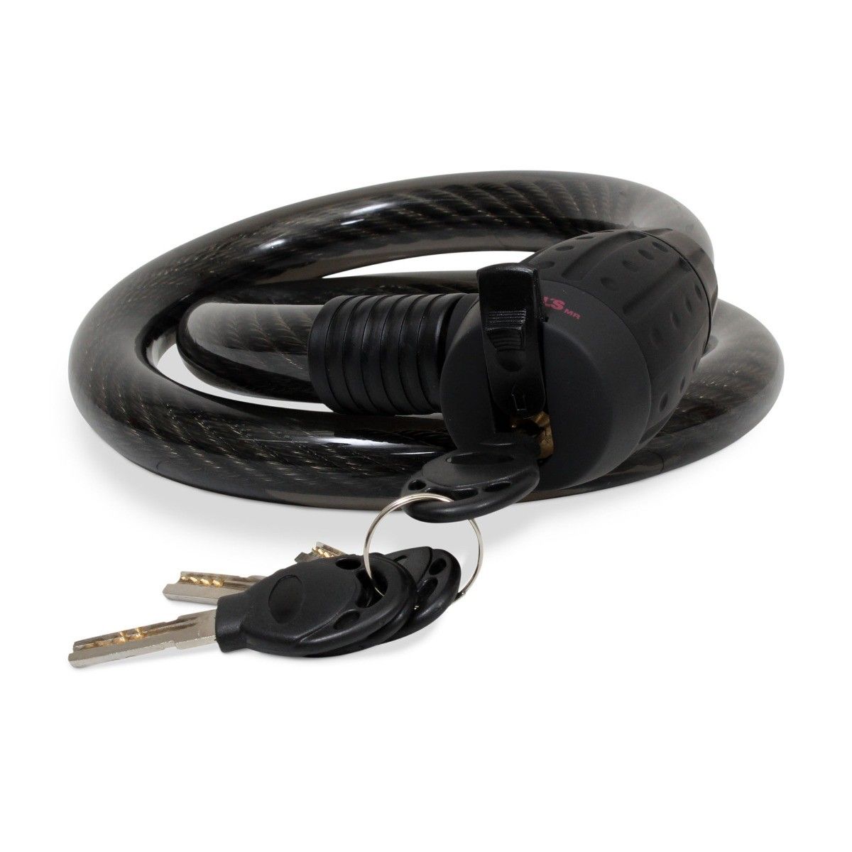MIKELS C-4613 Cable candado flexible HD  con llaves (1.5 mts)