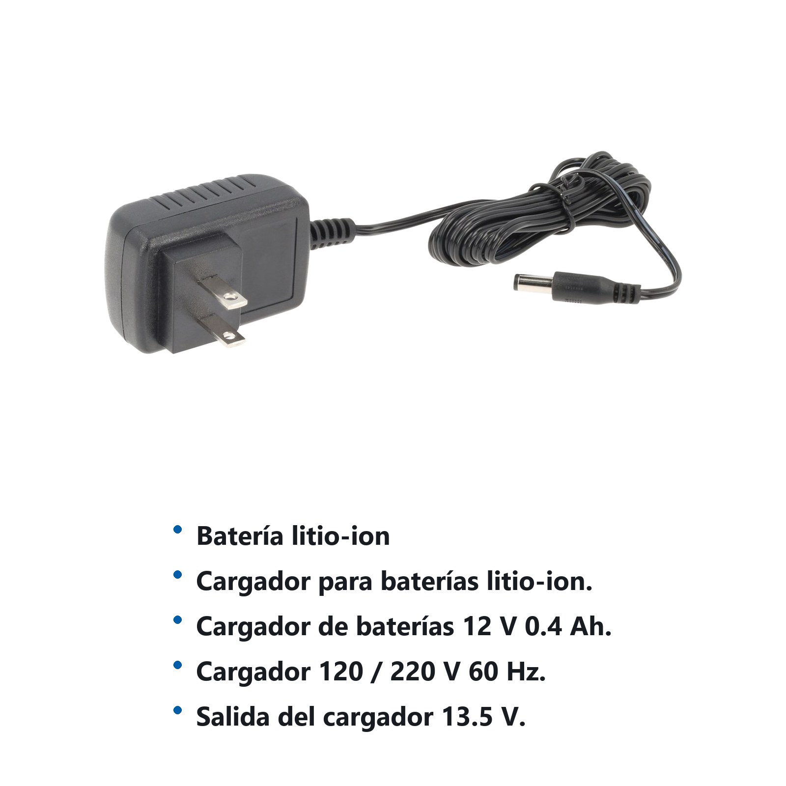 Cargador de baterías 12 V, 0.4 Ah Foy - Imagen 2
