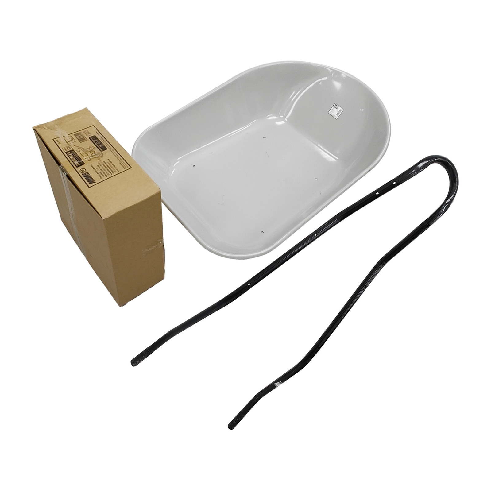 CARRETILLA LLANTA NEUMATICA 5 ft3 BASTIDOR TUBULAR - Imagen 4