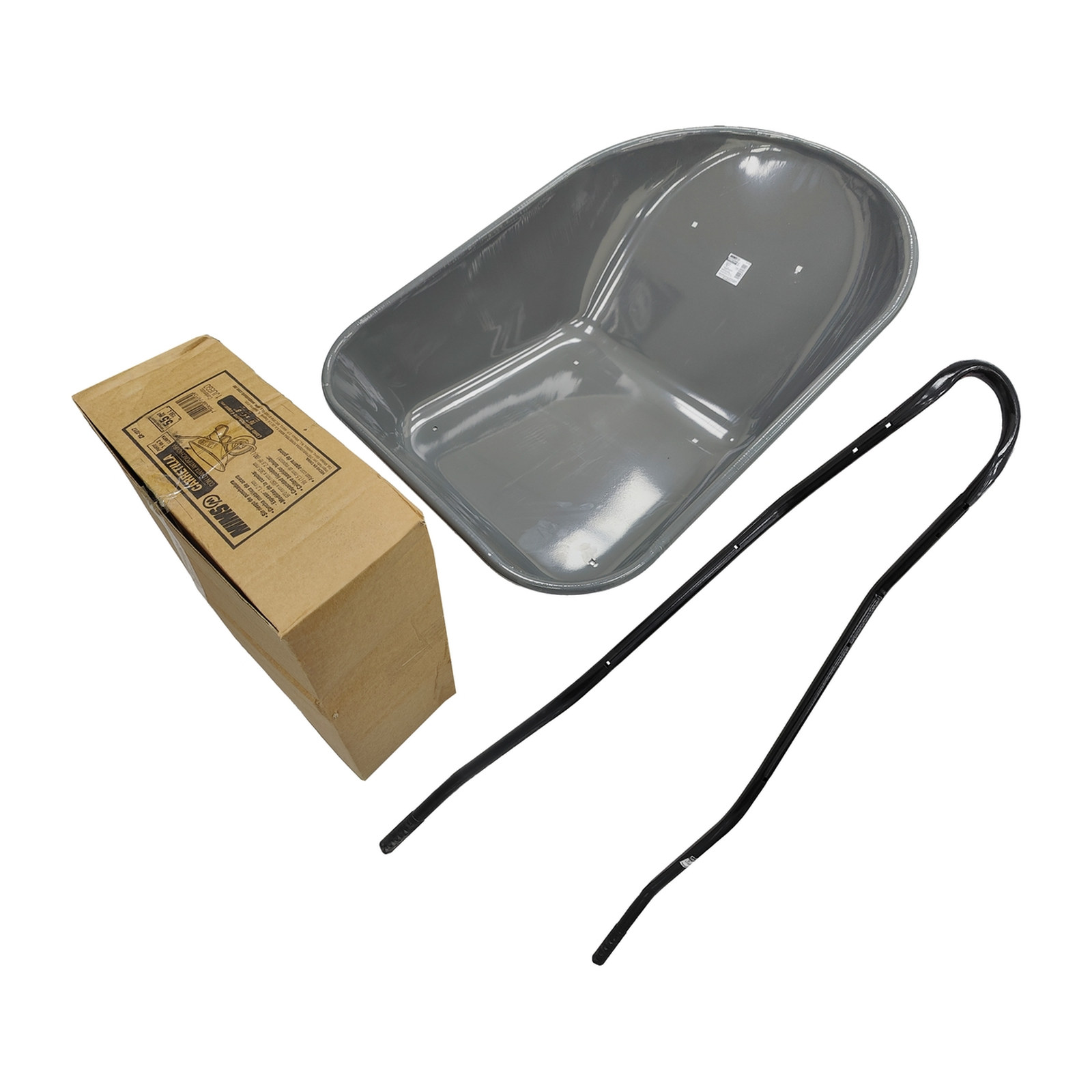 CARRETILLA LLANTA NEUMATICA 5.5 ft3 BASTIDOR TUBULAR - Imagen 4